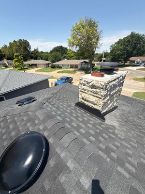 roof replacment & gutter removal/install in Enid