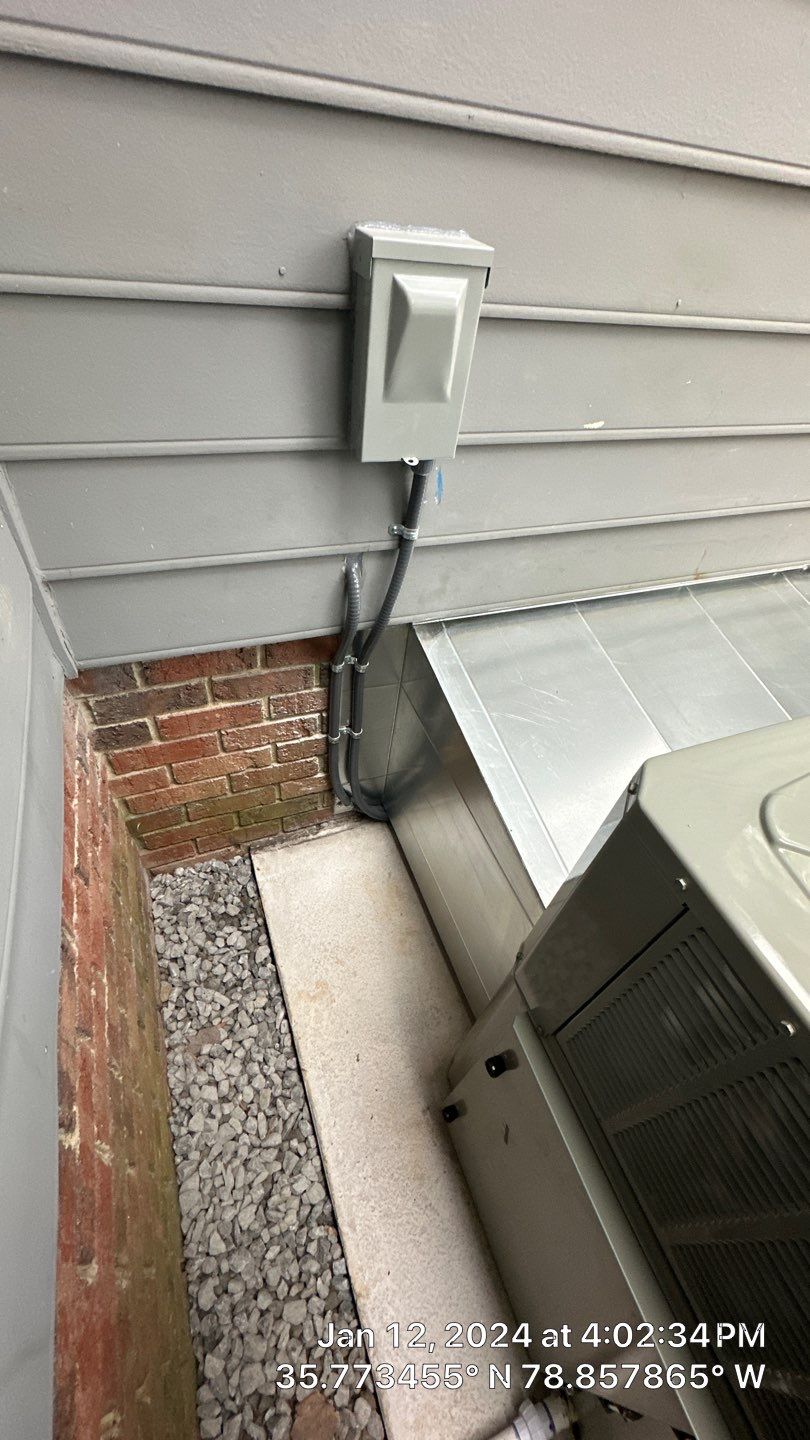 Trane Package Unit Installation by Nick's Mechanical LLC.