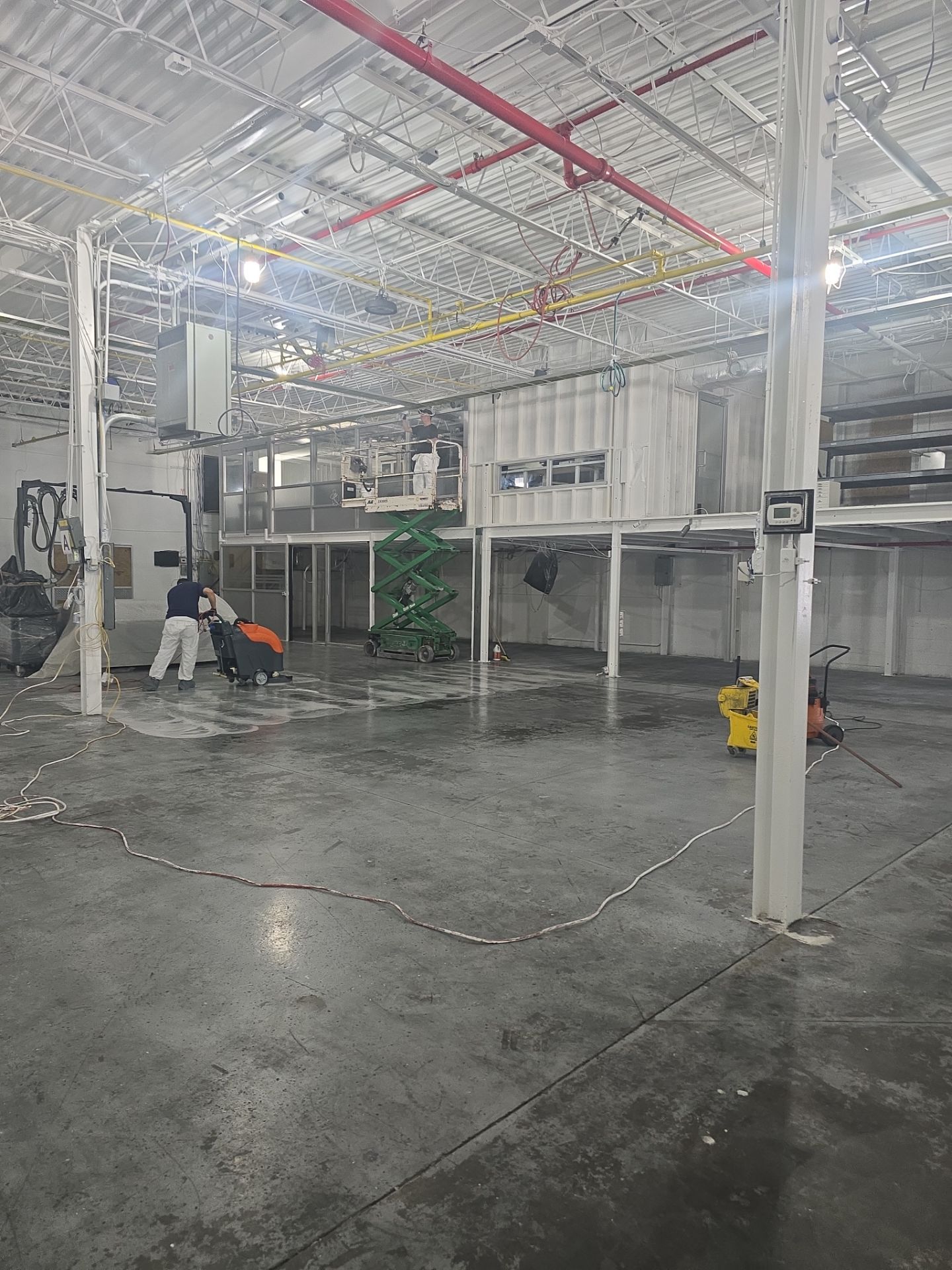 Industrial Warehouse Fire Damage Cleaning and Spray Sealing in Islandia by EMS Restoration Corp