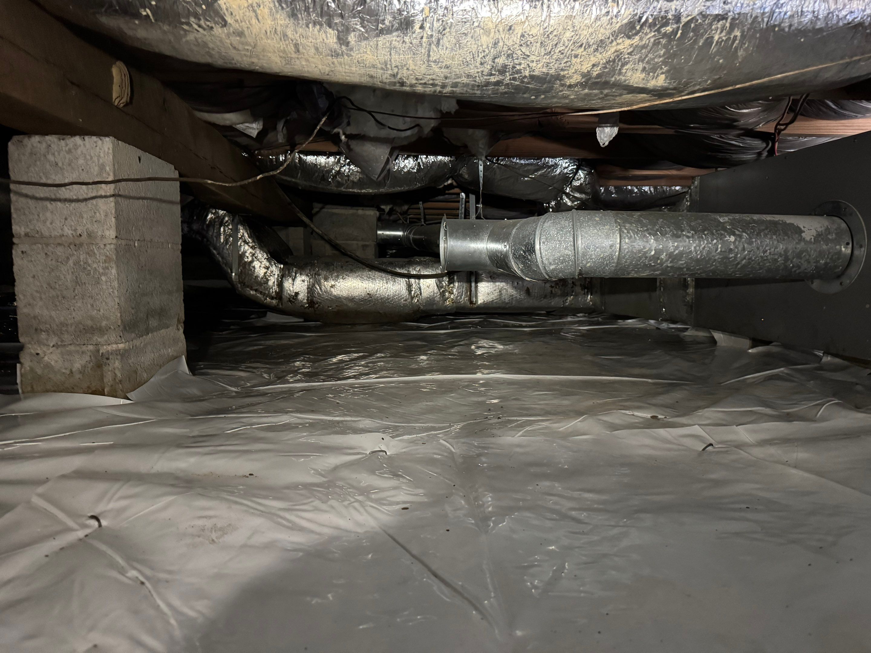 Project in Spring Grove by Patriot Crawl Space Repairs