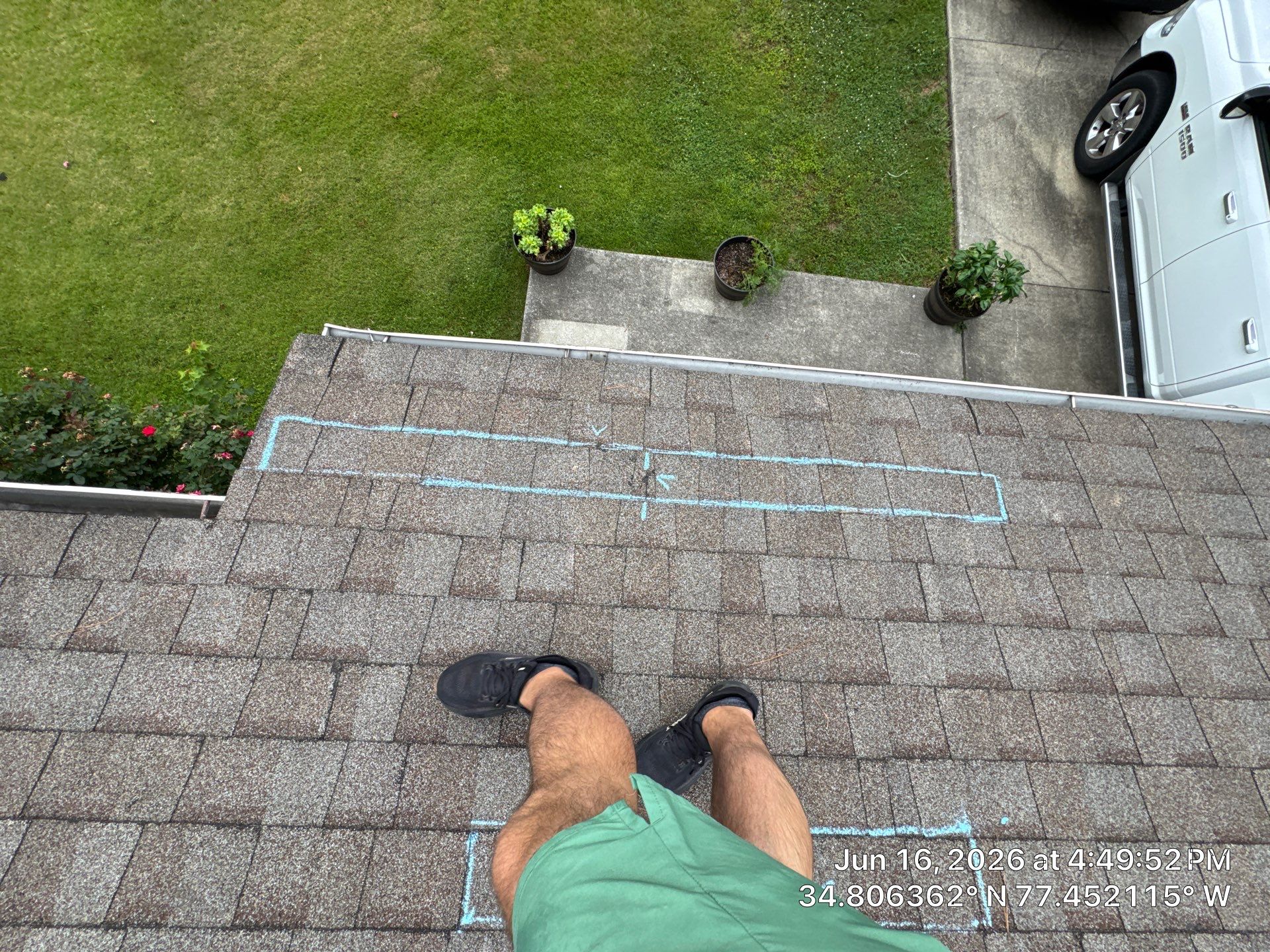 Comprehensive Asphalt Shingle Roof Inspection and Damage Assessment in Jacksonville by North Carolina Roofs