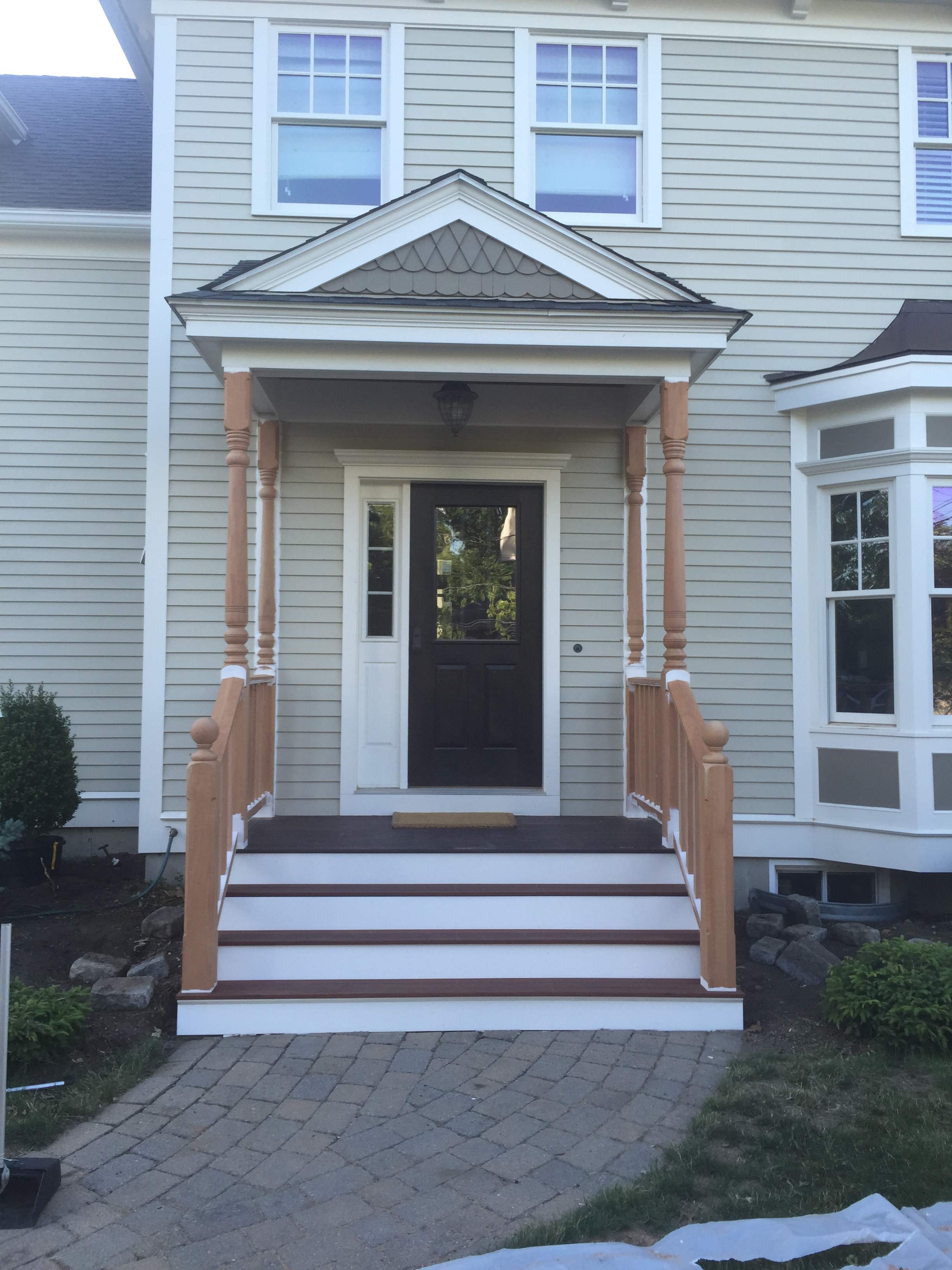 Porch/Deck Construction using Red Cedar by UBrothers Construction