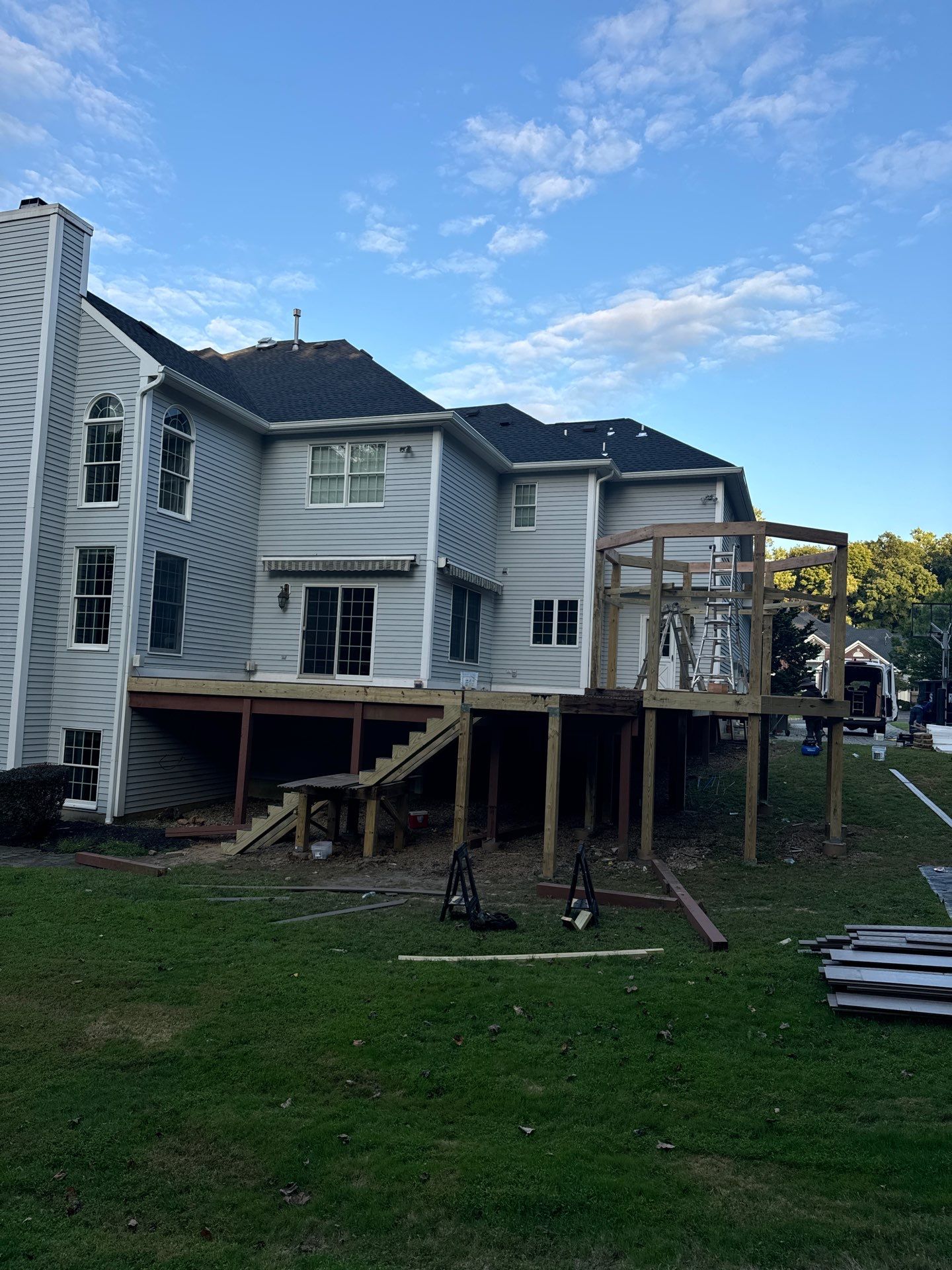 Deck Resurface with Gazebo by deck guardian