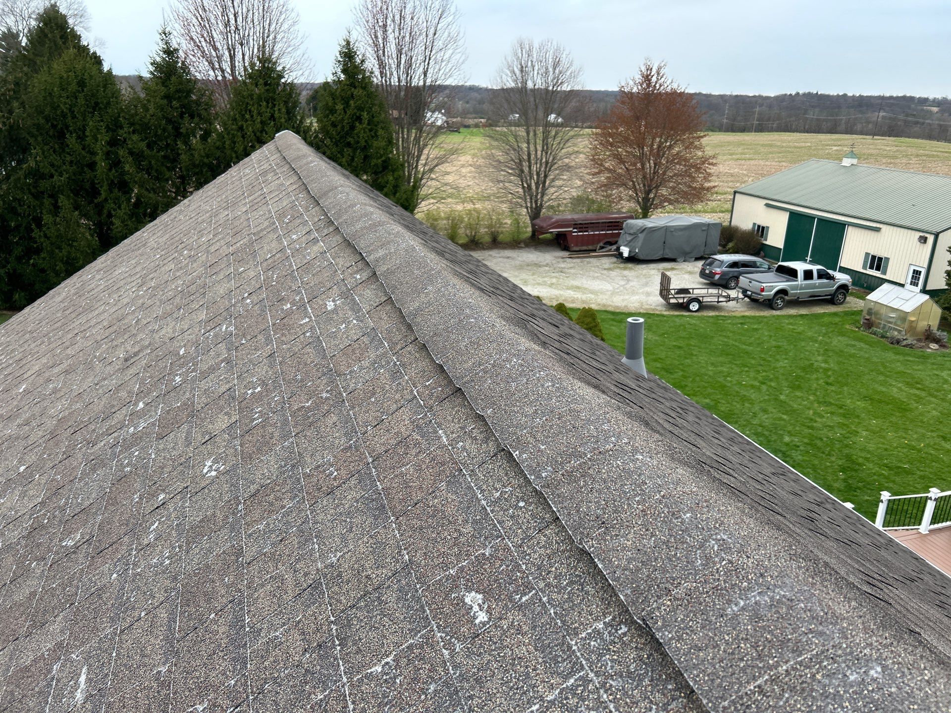 Residential Roofing Installation using Duration Series Shingles - Driftwood by RoofX 