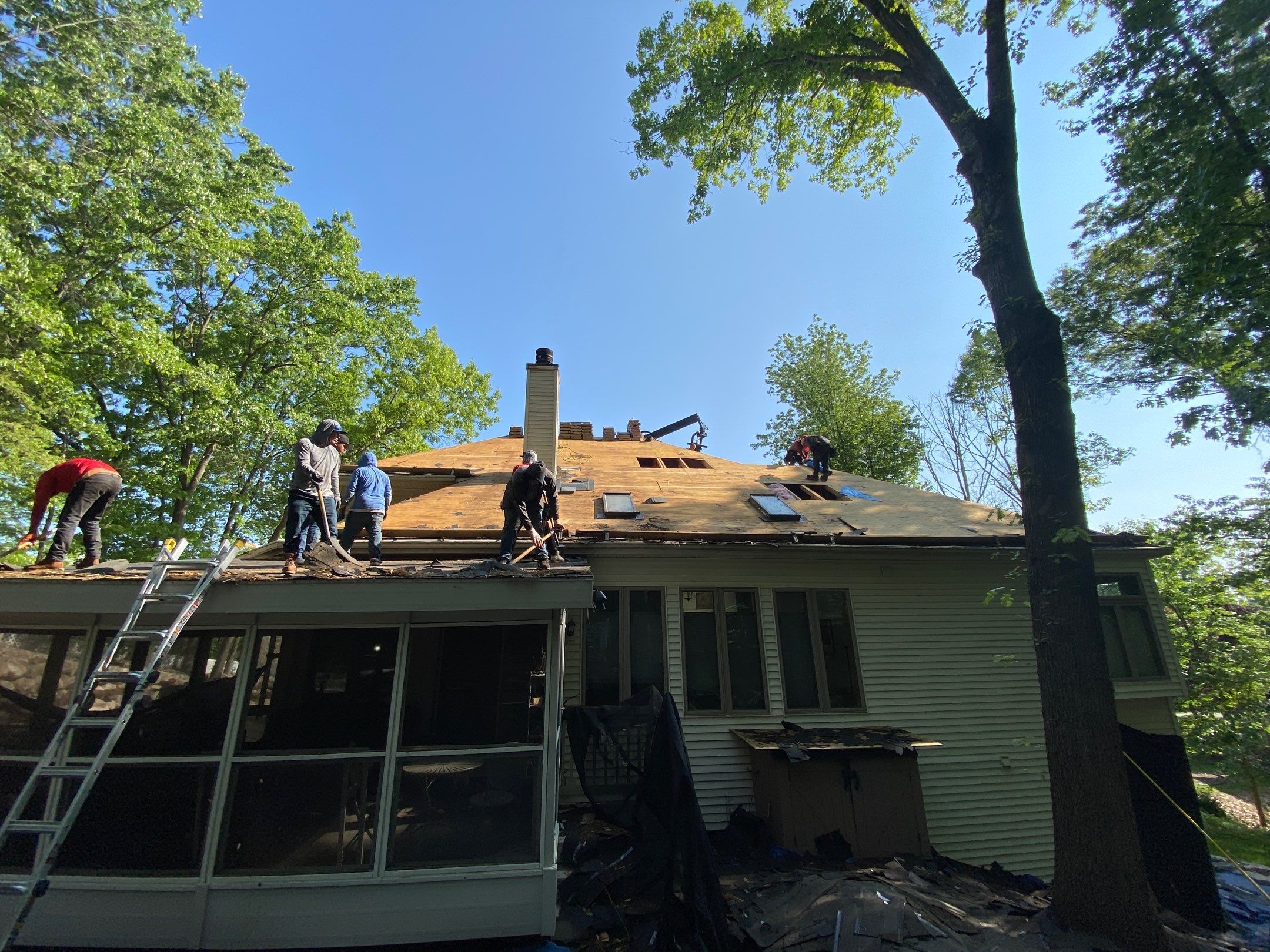 Roof Replacement using CertainTeed Landmark by 180 Contractors