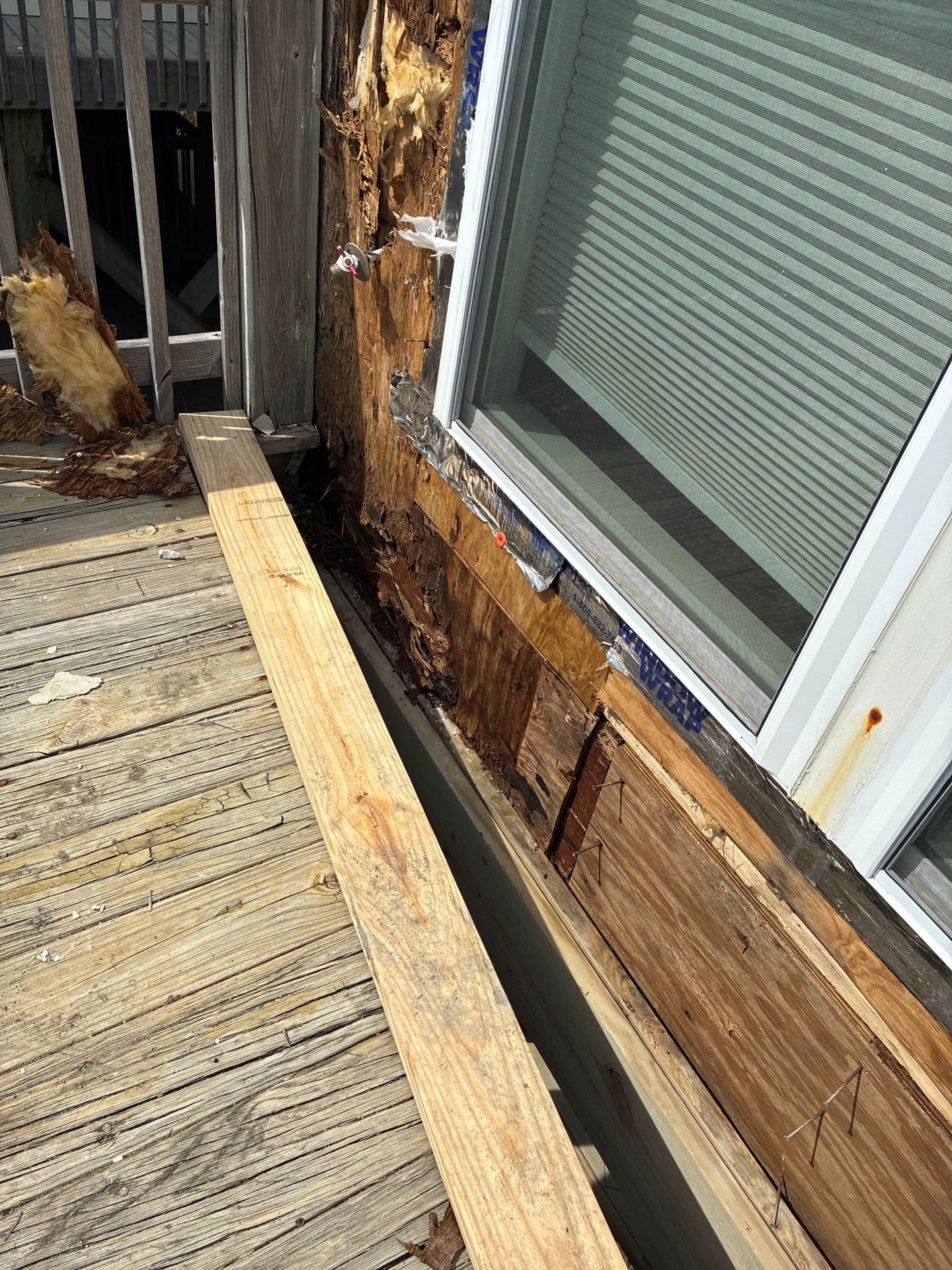 Oceanfront Structural Repair and Exterior Rebuild in Oak Island NC | RGR Construction and Roofing, LLC by RGR Construction and Roofing, LLC