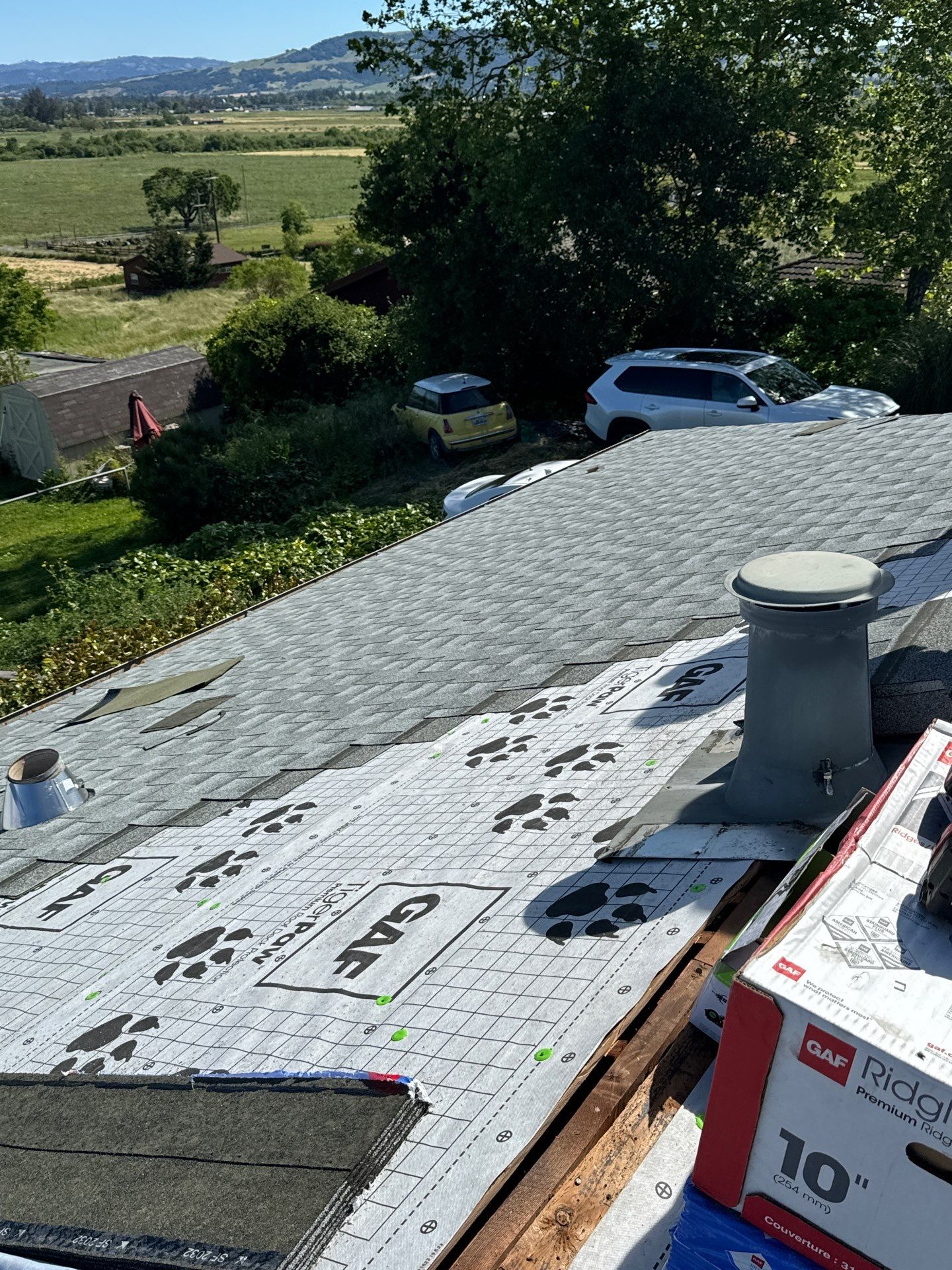 Residential Roofing Installation using GAF Timberline HDZ RS by Sustainable Living Builders, Inc.