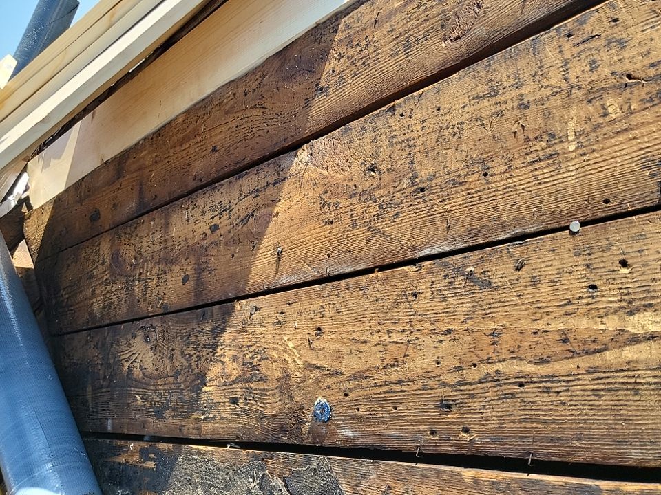 ATLAS PINNACLE COLOR: WEATHERED WOOD DRIP EDGE: MUSKET BROWN by Eagle Eye Roofing