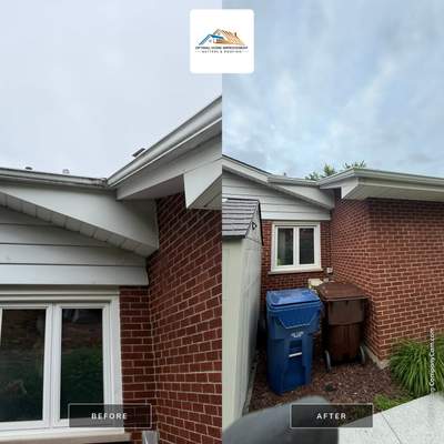 Roof and gutters replacement