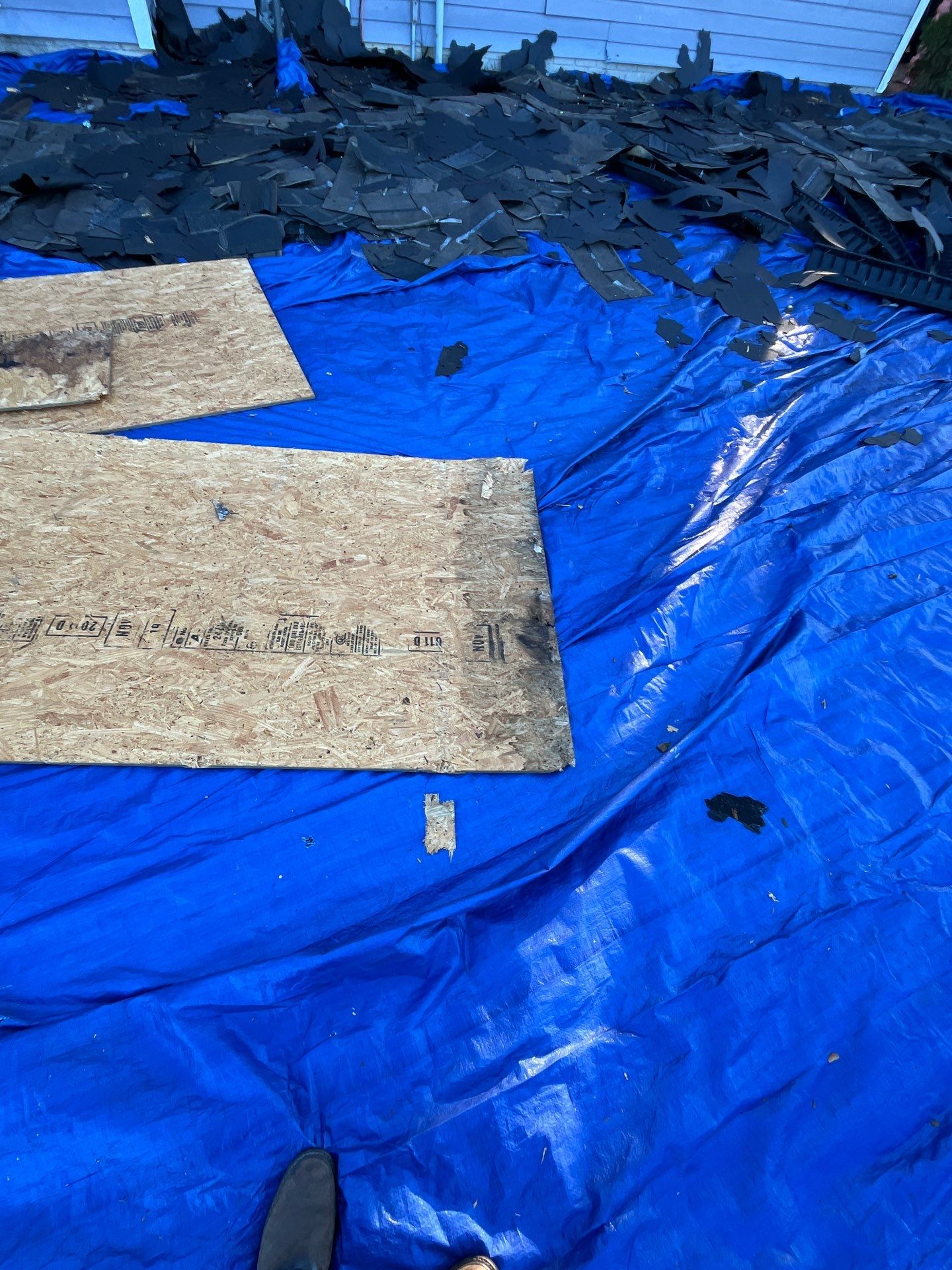 Owens Corning Slatestone Gray Shingles by Karcher Roofing