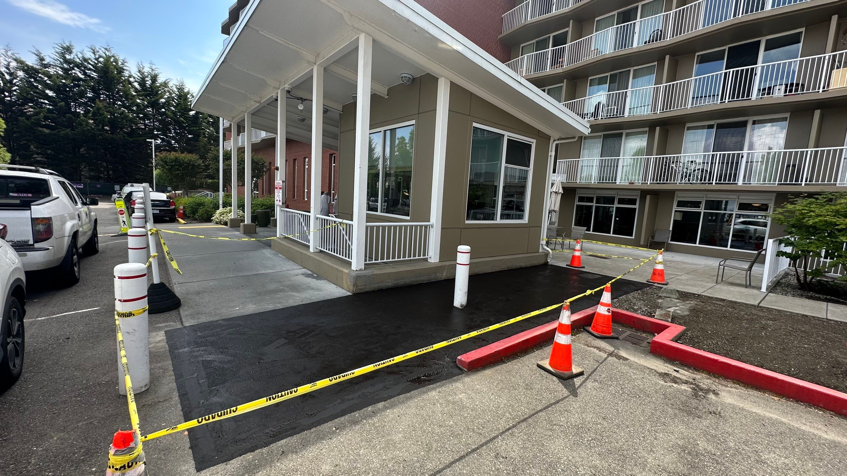 Sanford Hildebrand Towers | Asphalt Patch Repair  by Jireh Asphalt & Concrete Inc 