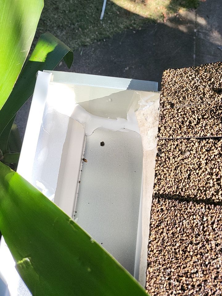 Seamless Gutter Installation using K-Style Seamless Gutters and LeafBlaster Pro Gutter Guards by Gutter Professors