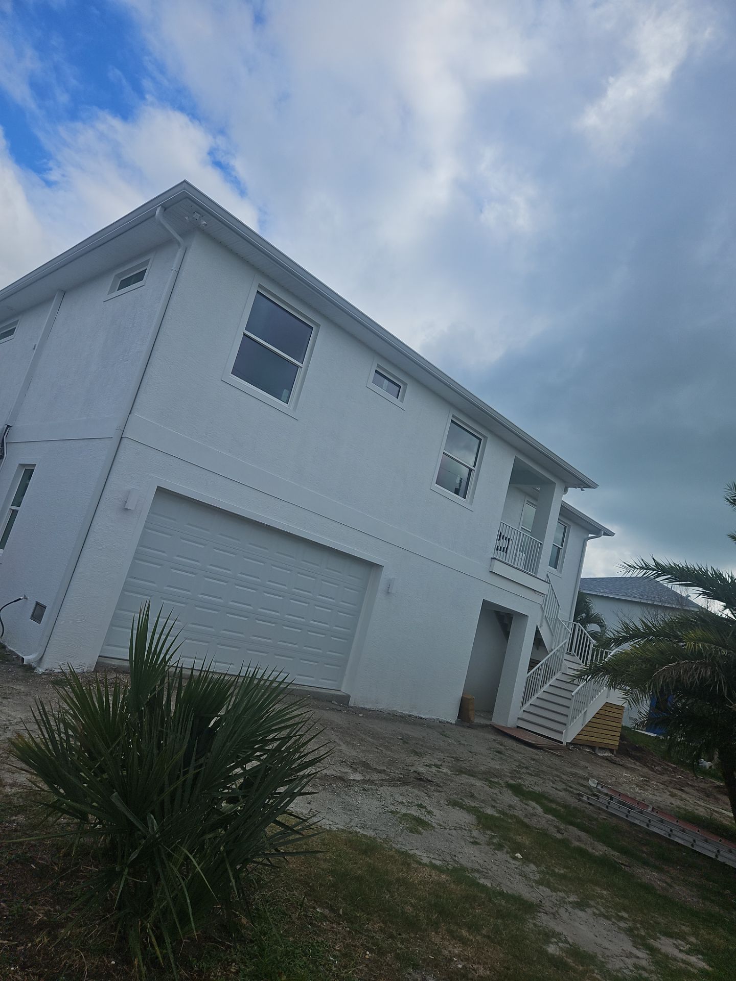 6-inch K-style Seamless Gutters and 3x4 Downspout Elbow Installation in Englewood, FL  by Gutter Professors