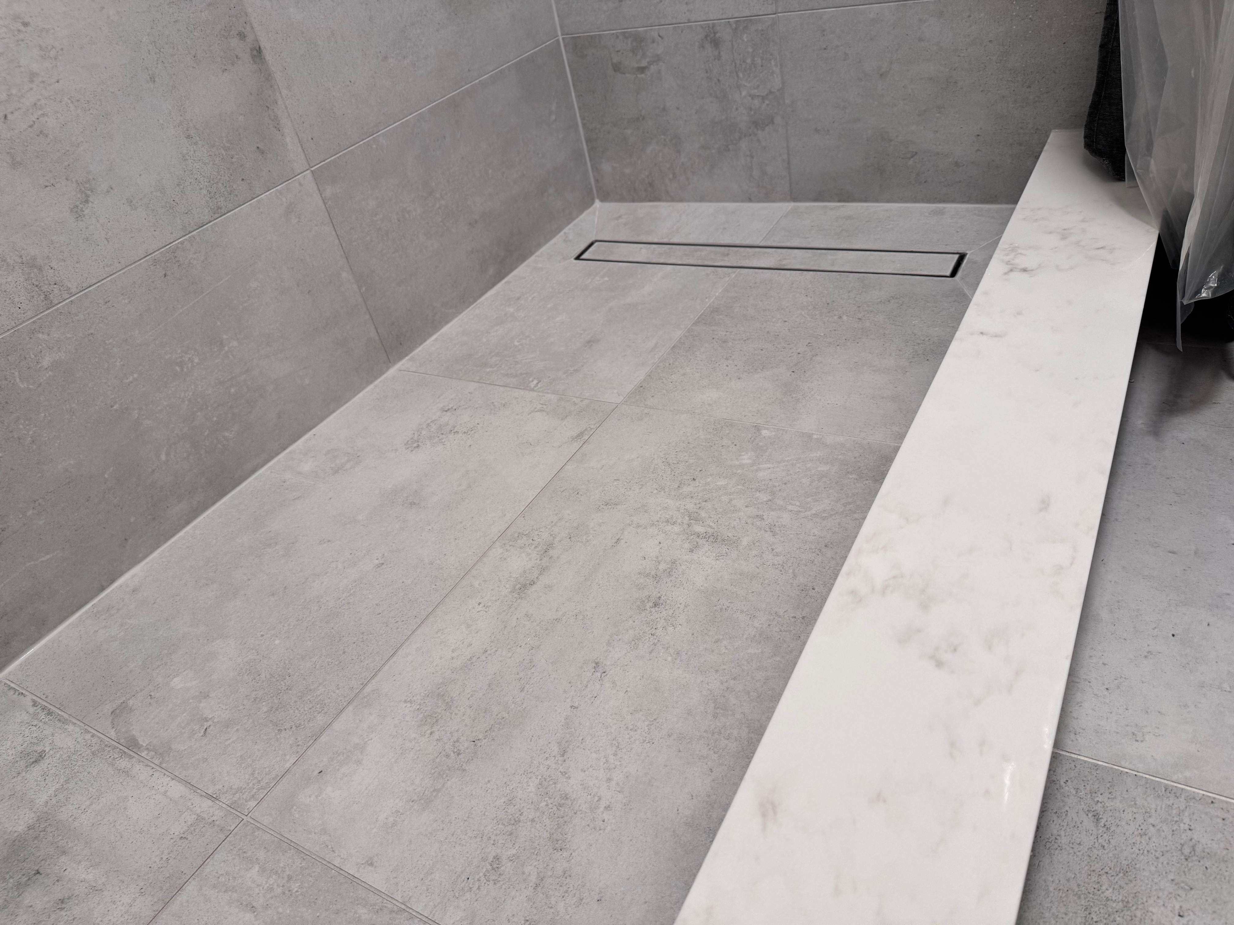 Jack and Jill bathroom renovation by Prudencio