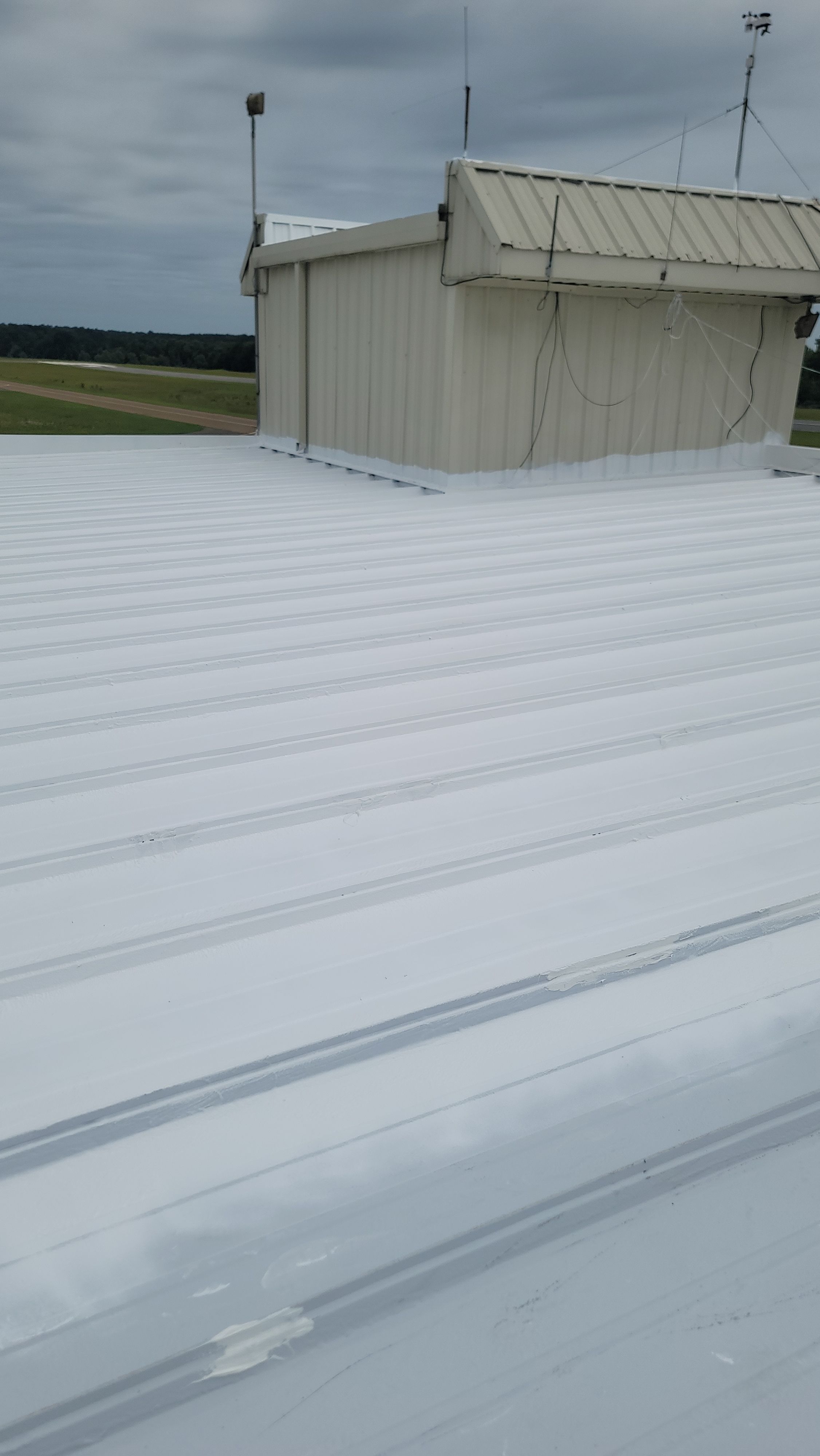 Magnolia Airport Terminal by Hostetler Roofing