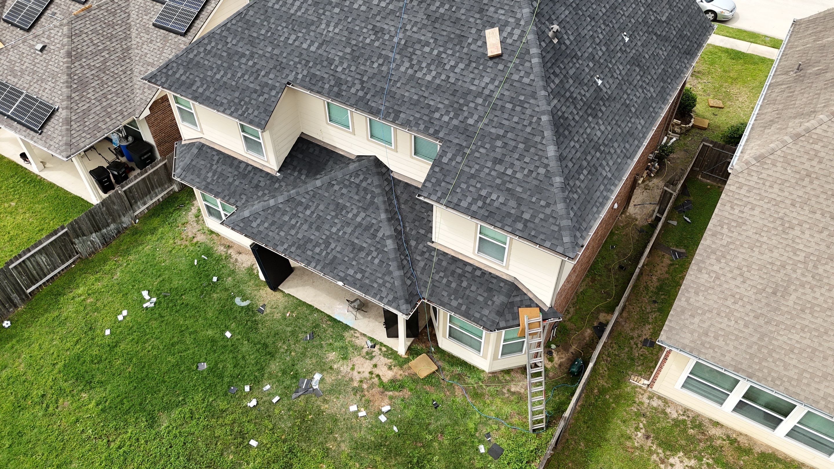 Residential Roofing Installation using IKO Dynasty by Core Four Roofing