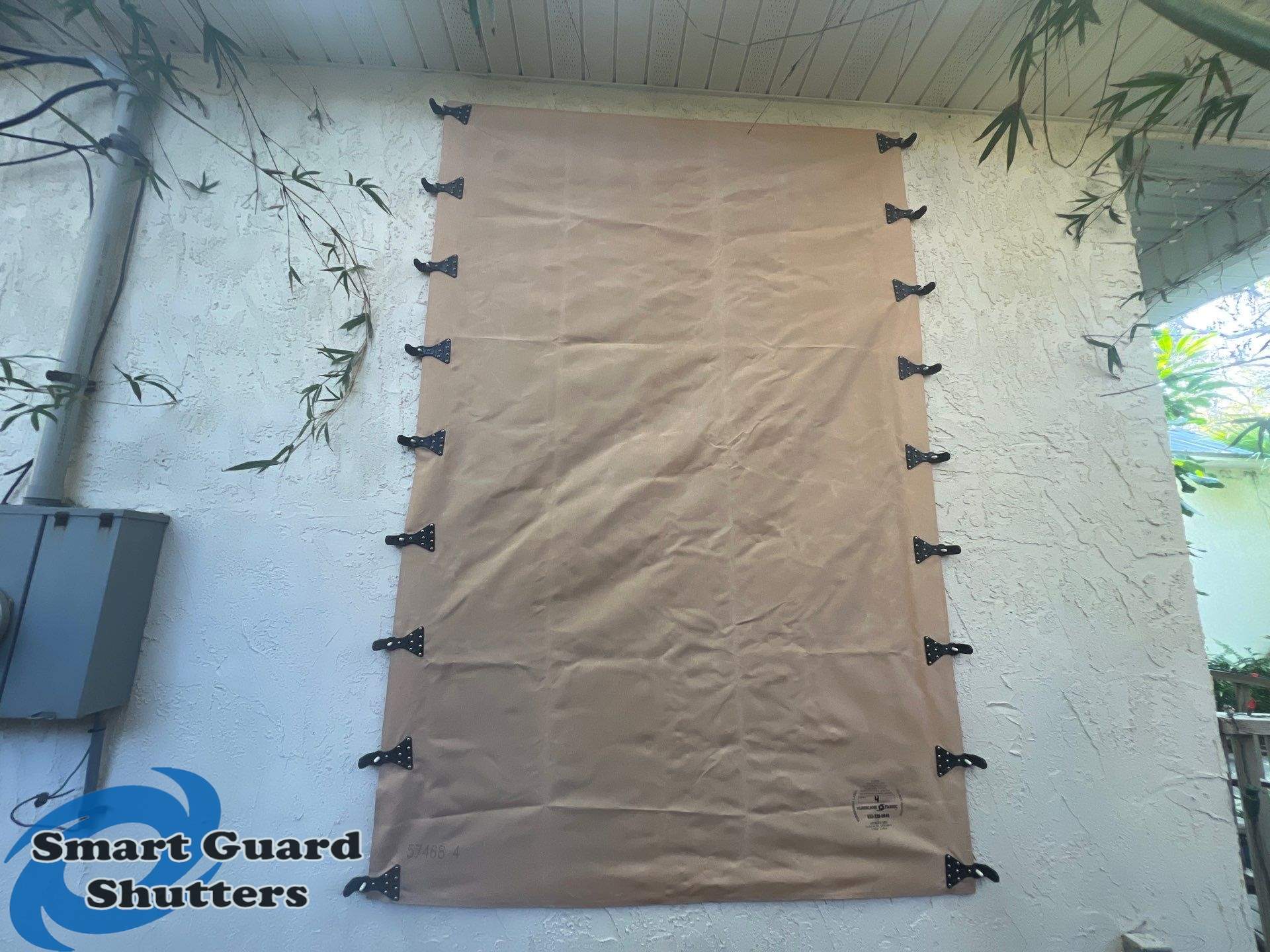 Hurricane Protection in Tan  by Smart Guard Shutters
