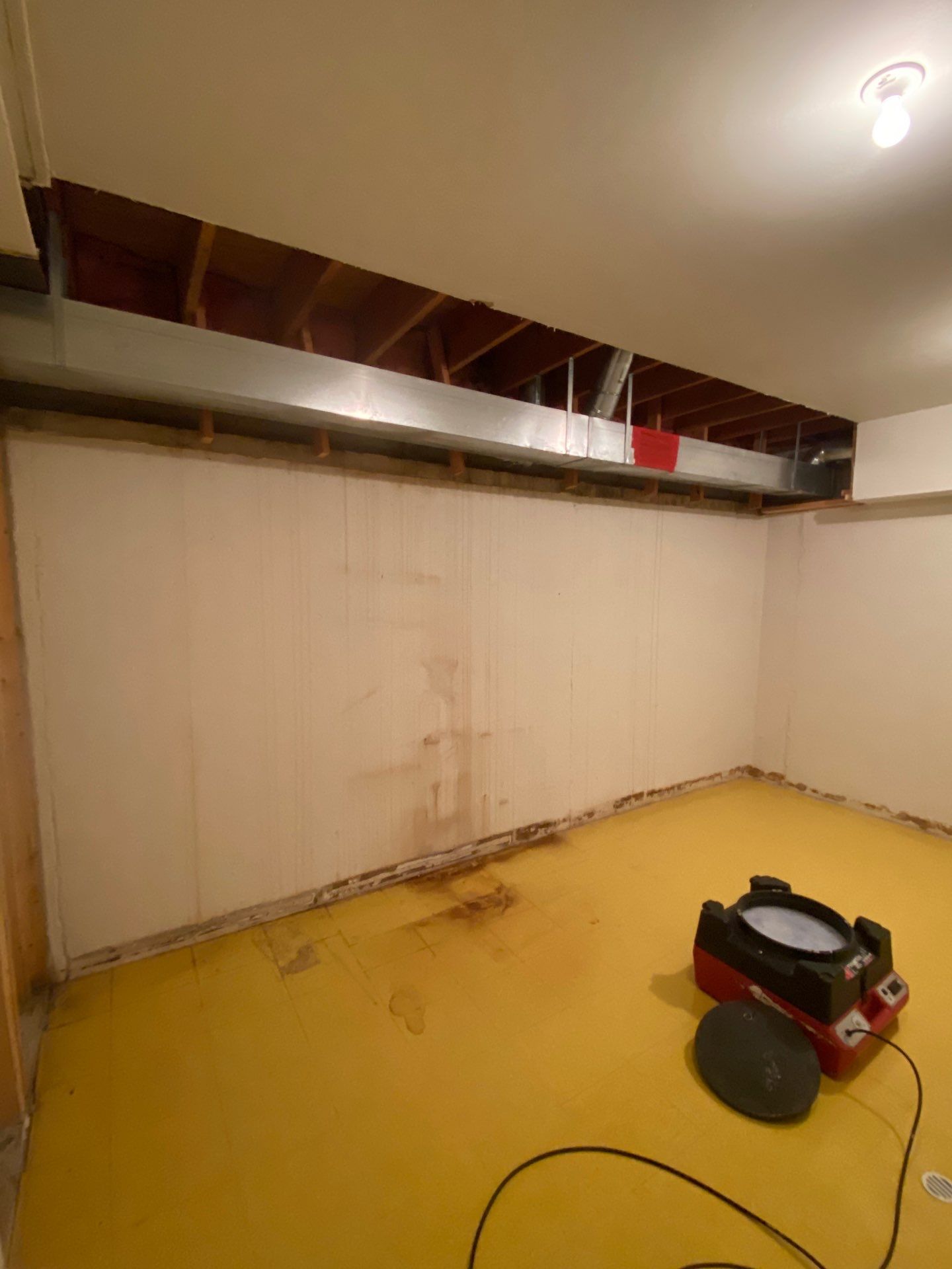 Project in Birmingham by EzDry Water Mitigation & Property Restoration