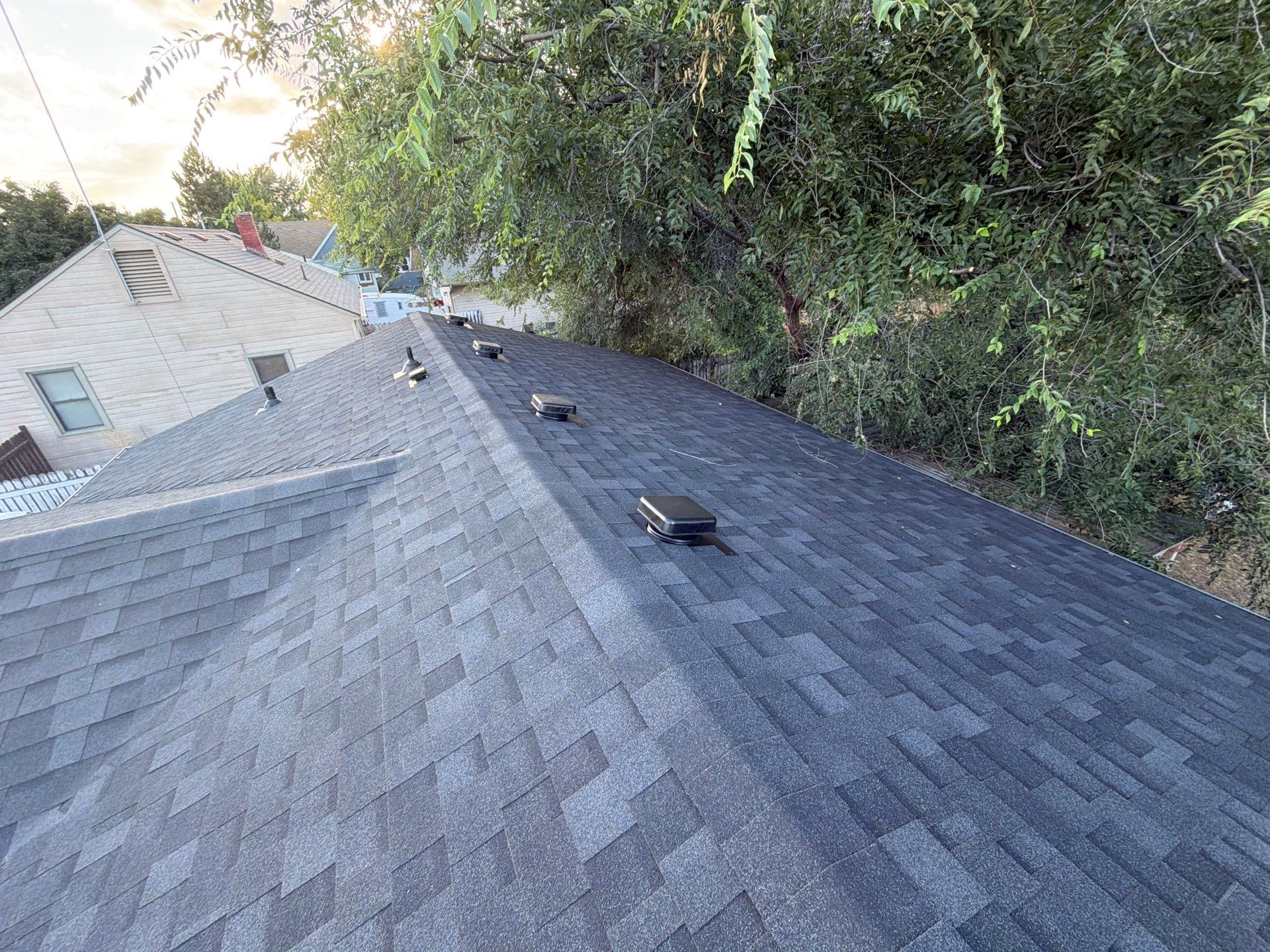 Residential Roof Replacement and Deck Repair in Boise by Olive Roofing