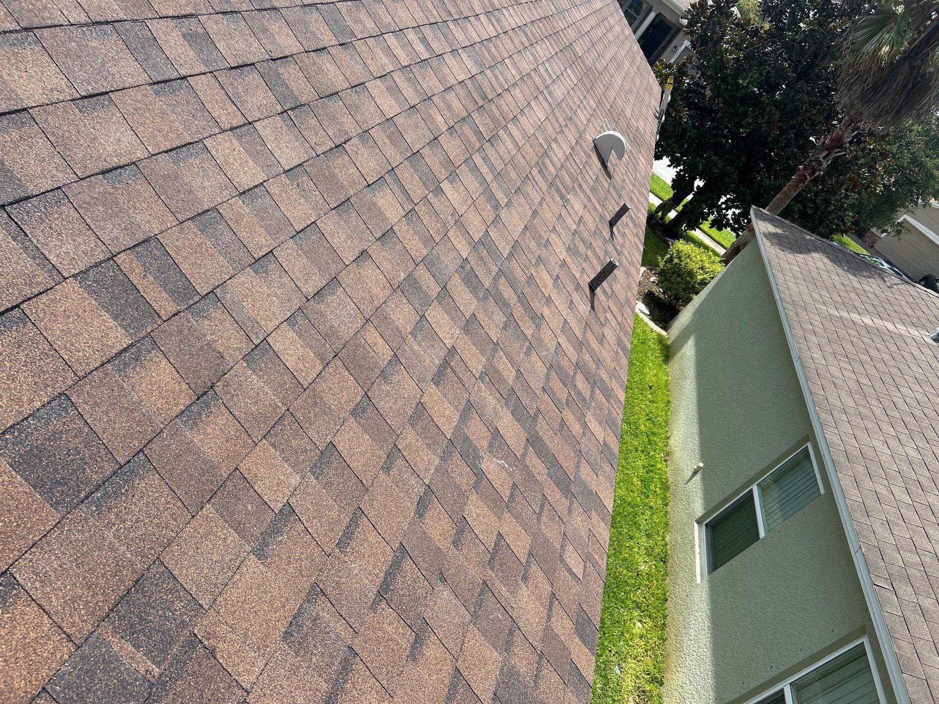 Complete Residential Roof Replacement in Port Orange Featuring Burnt Hickory Shingles by Pinnacle Roofing Group