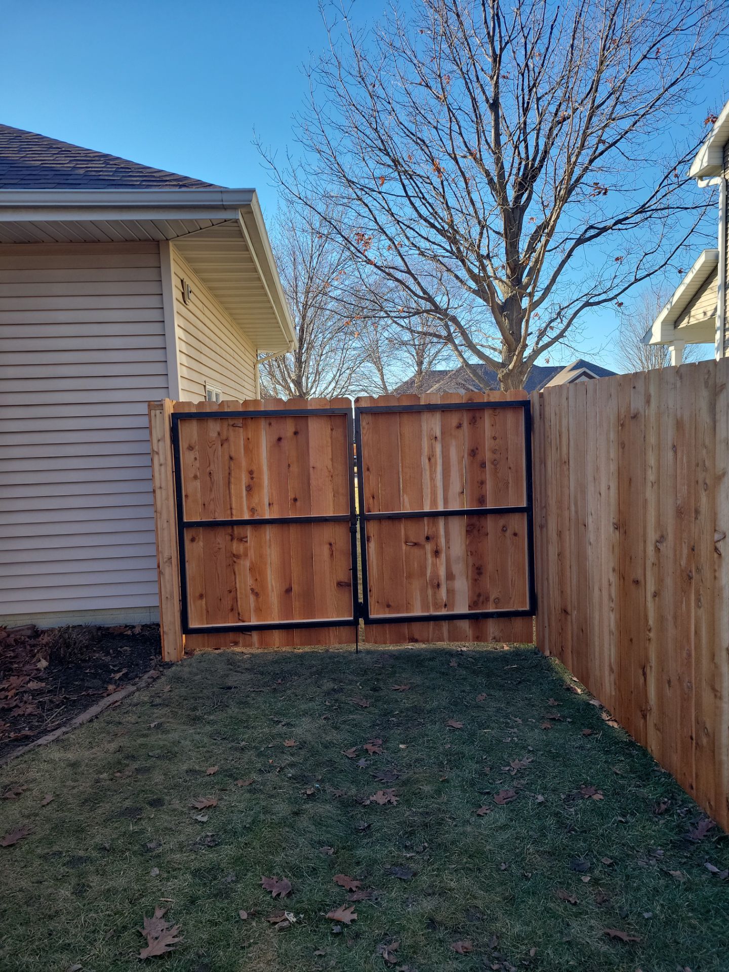 Project in Cedar Falls by Perfect Picket Fence and Stain