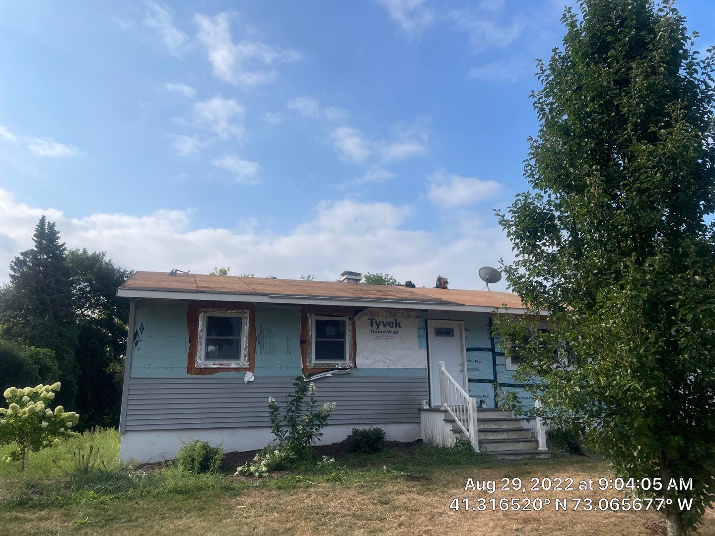 Fire Damage using Certainteed Mainsteet D4 and Owens corning quarry gray by A Plus Exterior