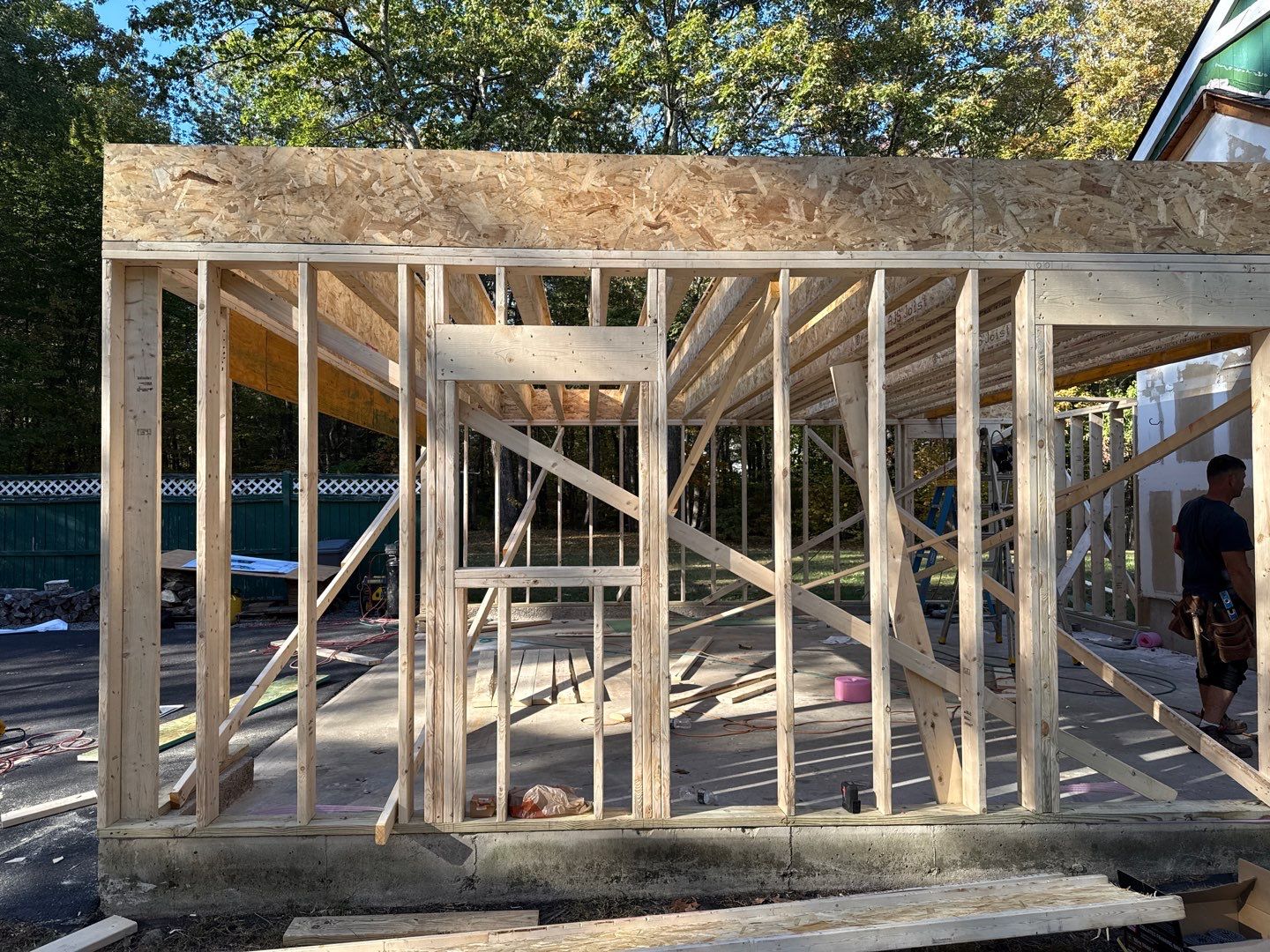 Custom ADU Construction with Vaulted In-Law Suite – LP SmartSide®, ZIP System® & Harvey® Windows by Sensible Home Solutions