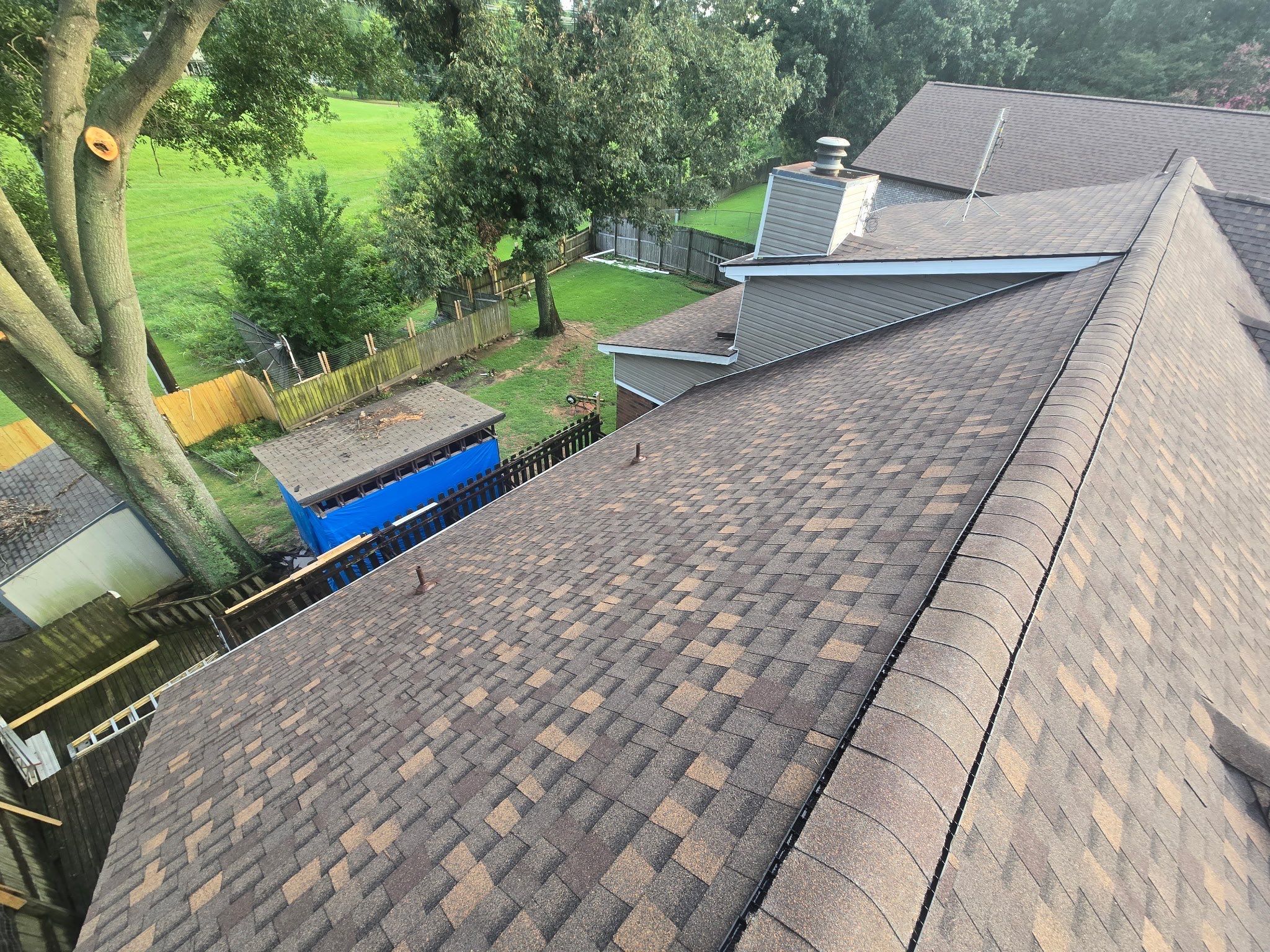 Residential GAF Timberline HDZ Roof Replacement in Cordova, TN by Revival Roofing Services
