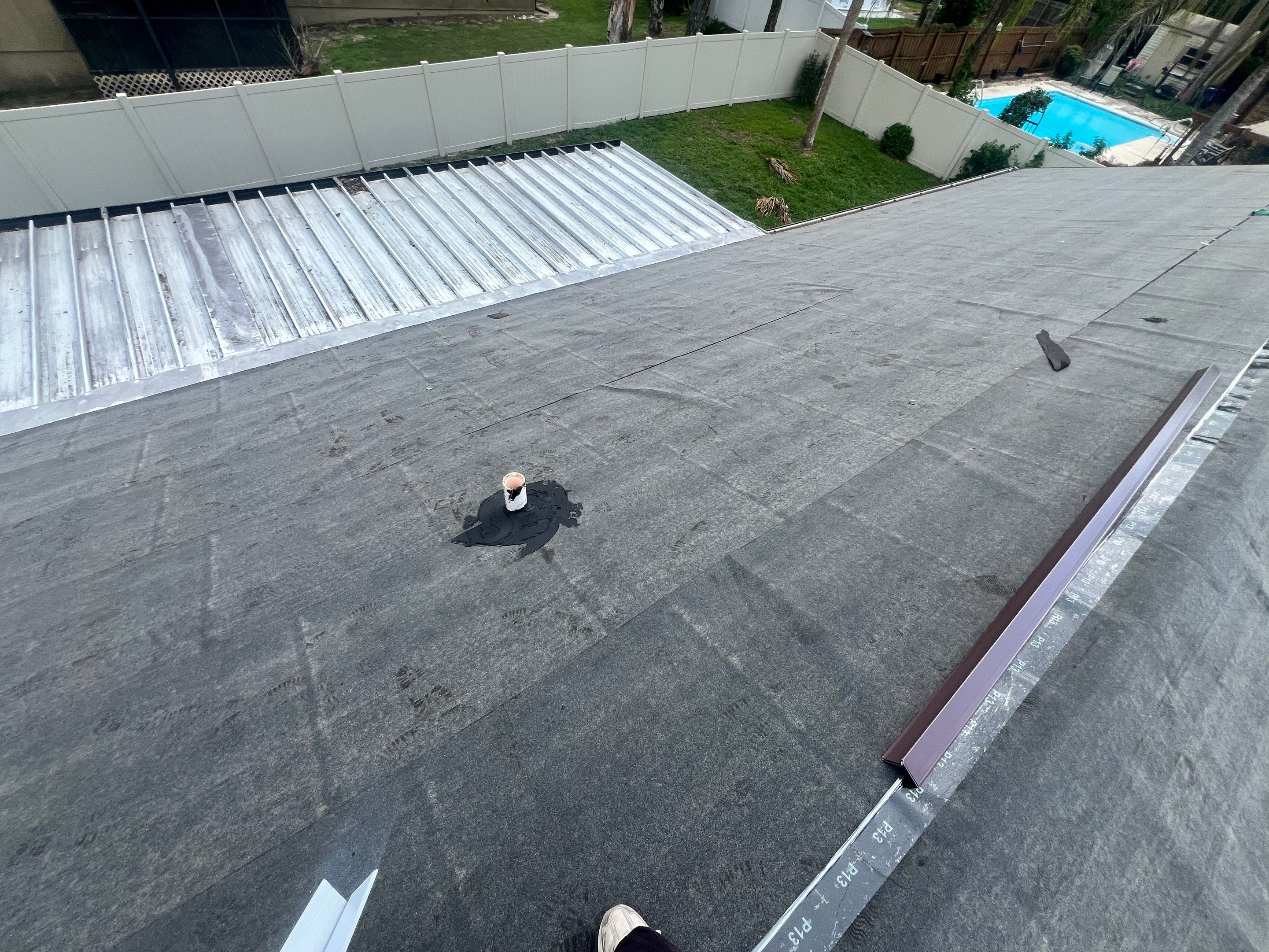 Architectural Shingle Roof Replacement and Attic Inspection in Orange City by Pinnacle Roofing Group