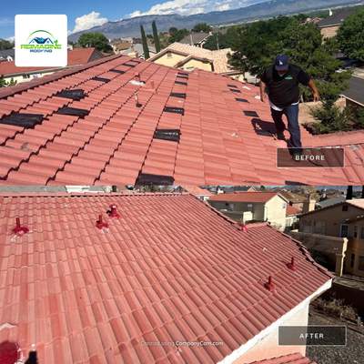 Spanish Red Concrete Tile