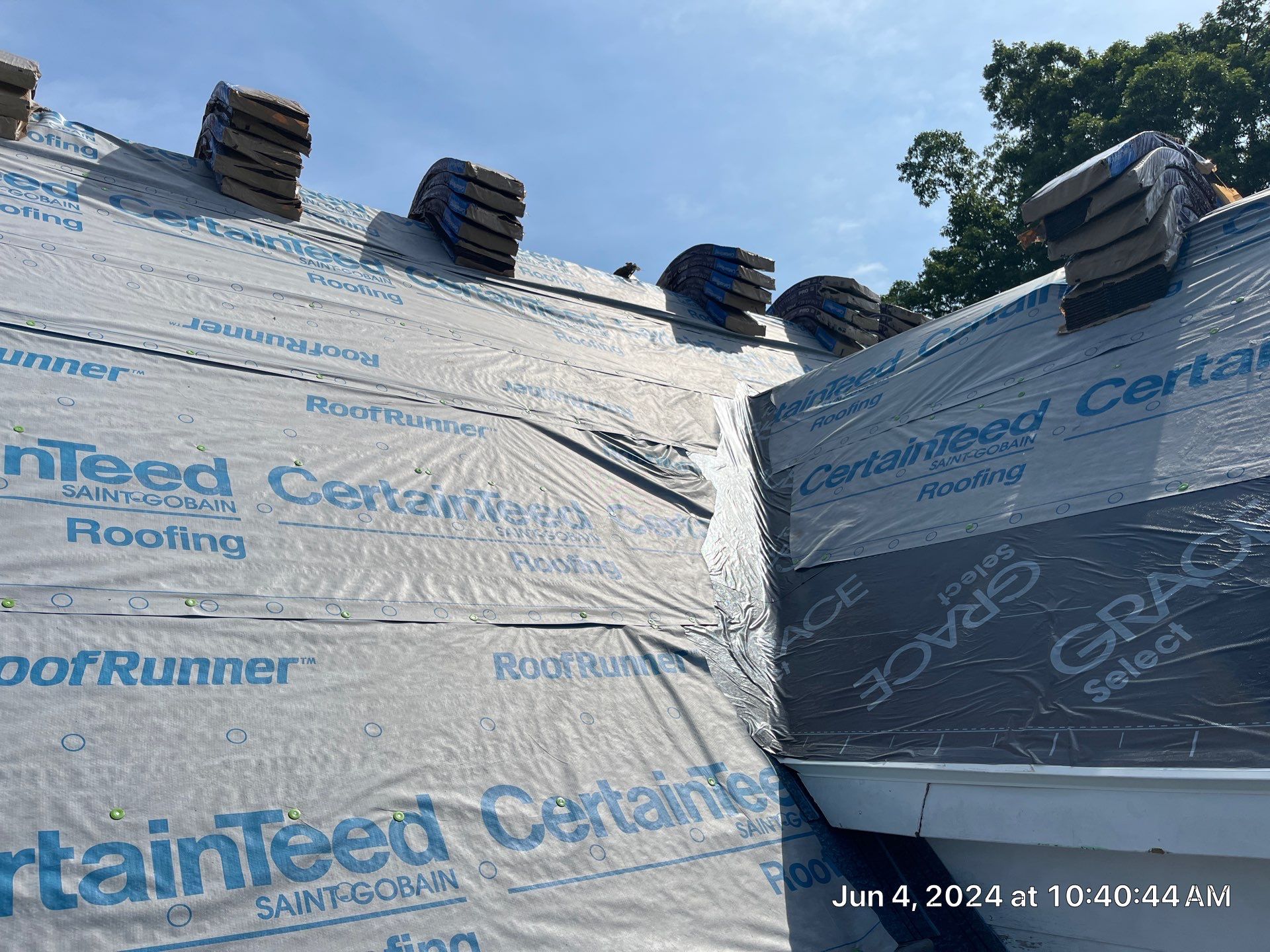 Residential Roofing Installation using Certainteed Landmark Pro Shingles by Fahey Roofing + Contracting