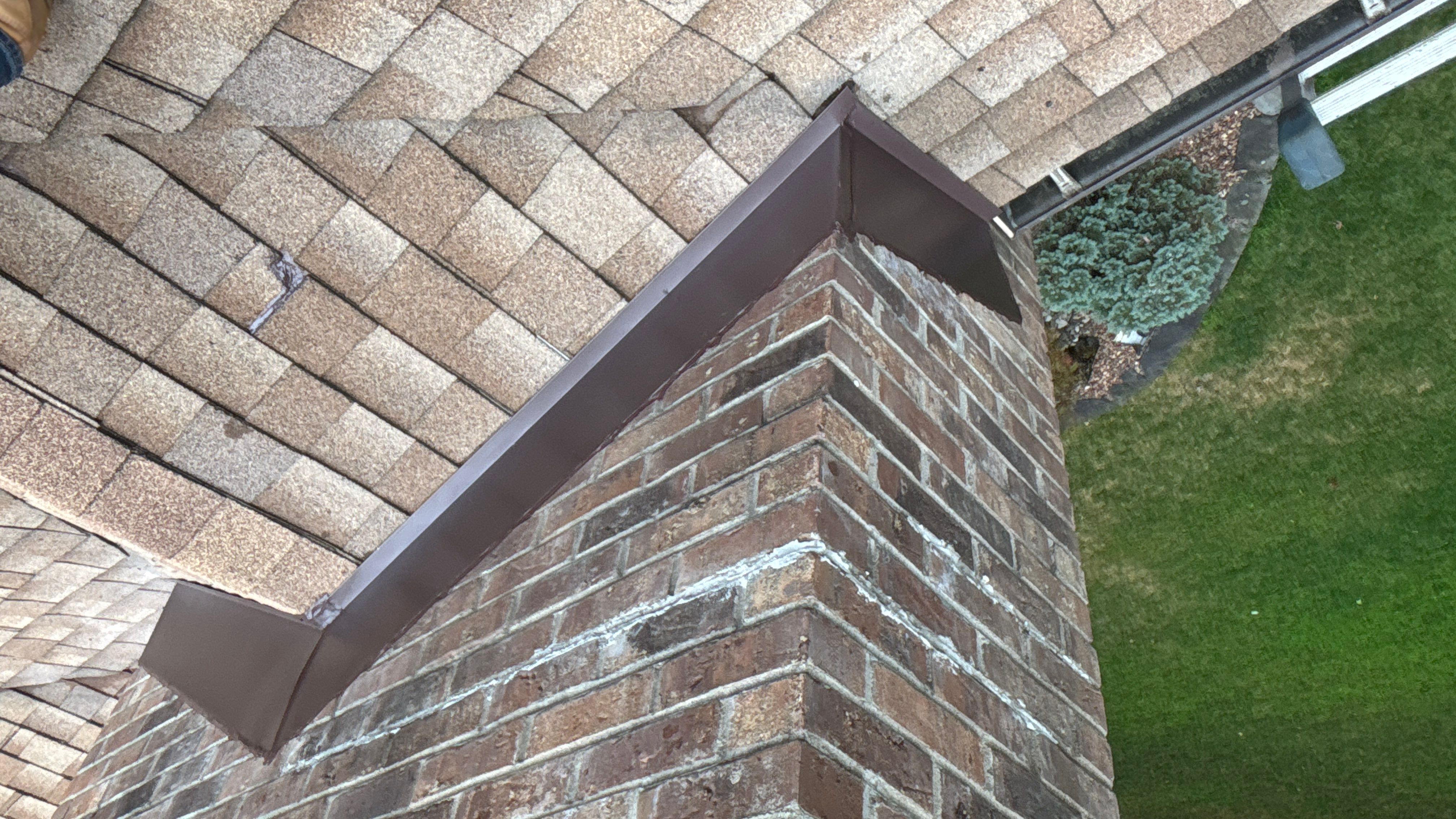No Job is too small! Chimney Re-flashing. by Maven Roofing & Exteriors LLC