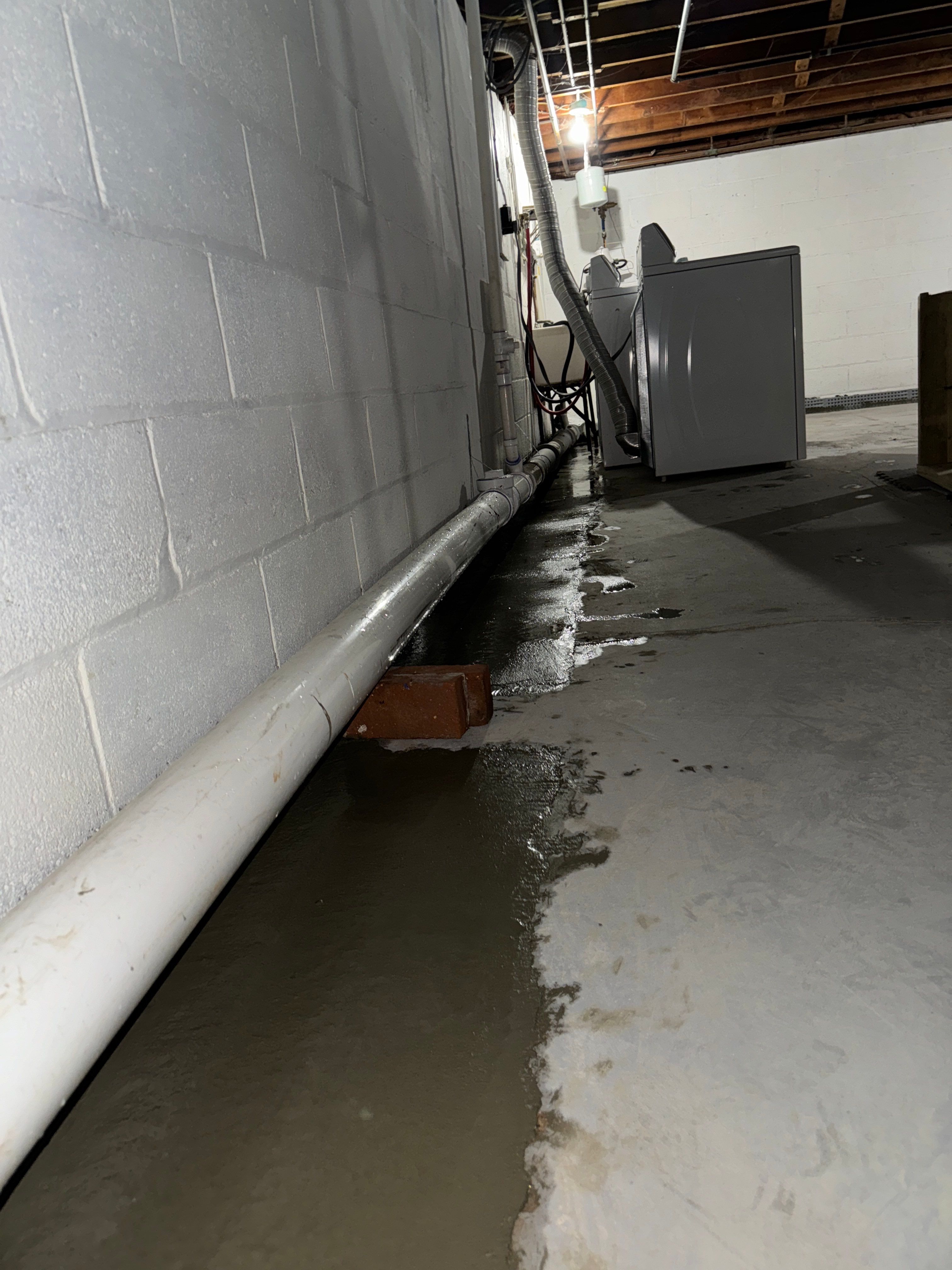 Interior French Drain Boonton NJ by Pure Service Pro, LLC 