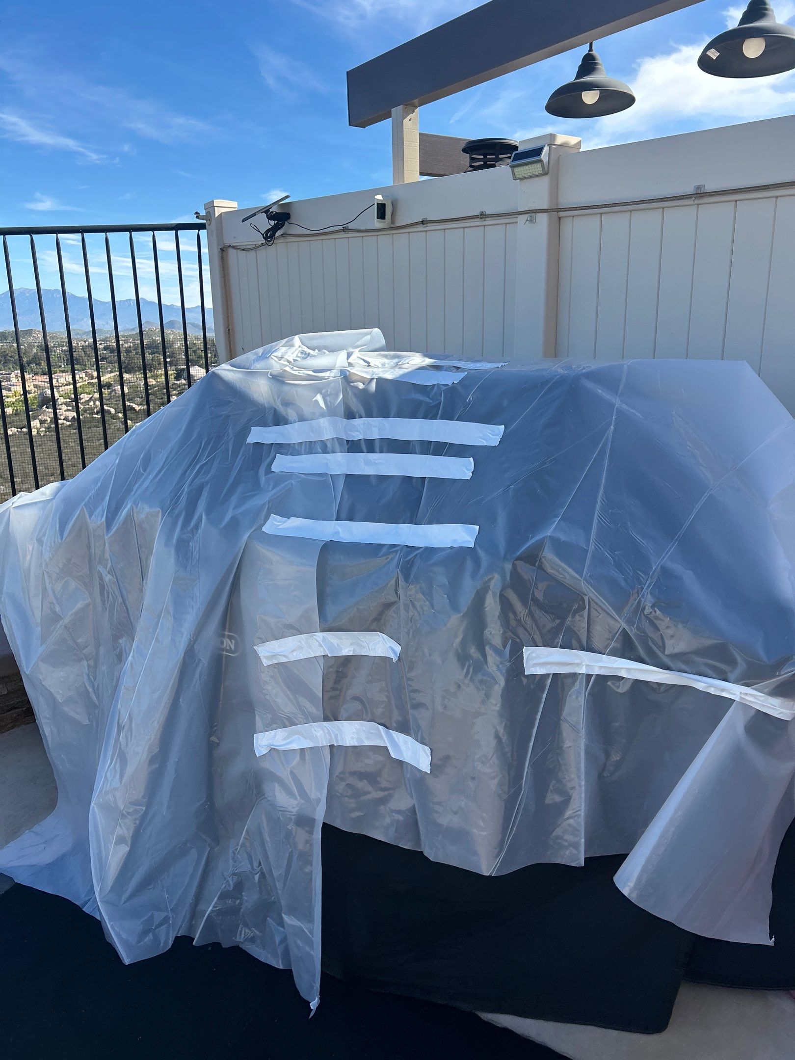 Sandblasting Paint Off Concrete & Sealing in Lake Elsinore, CA by La Power Washing Inc
