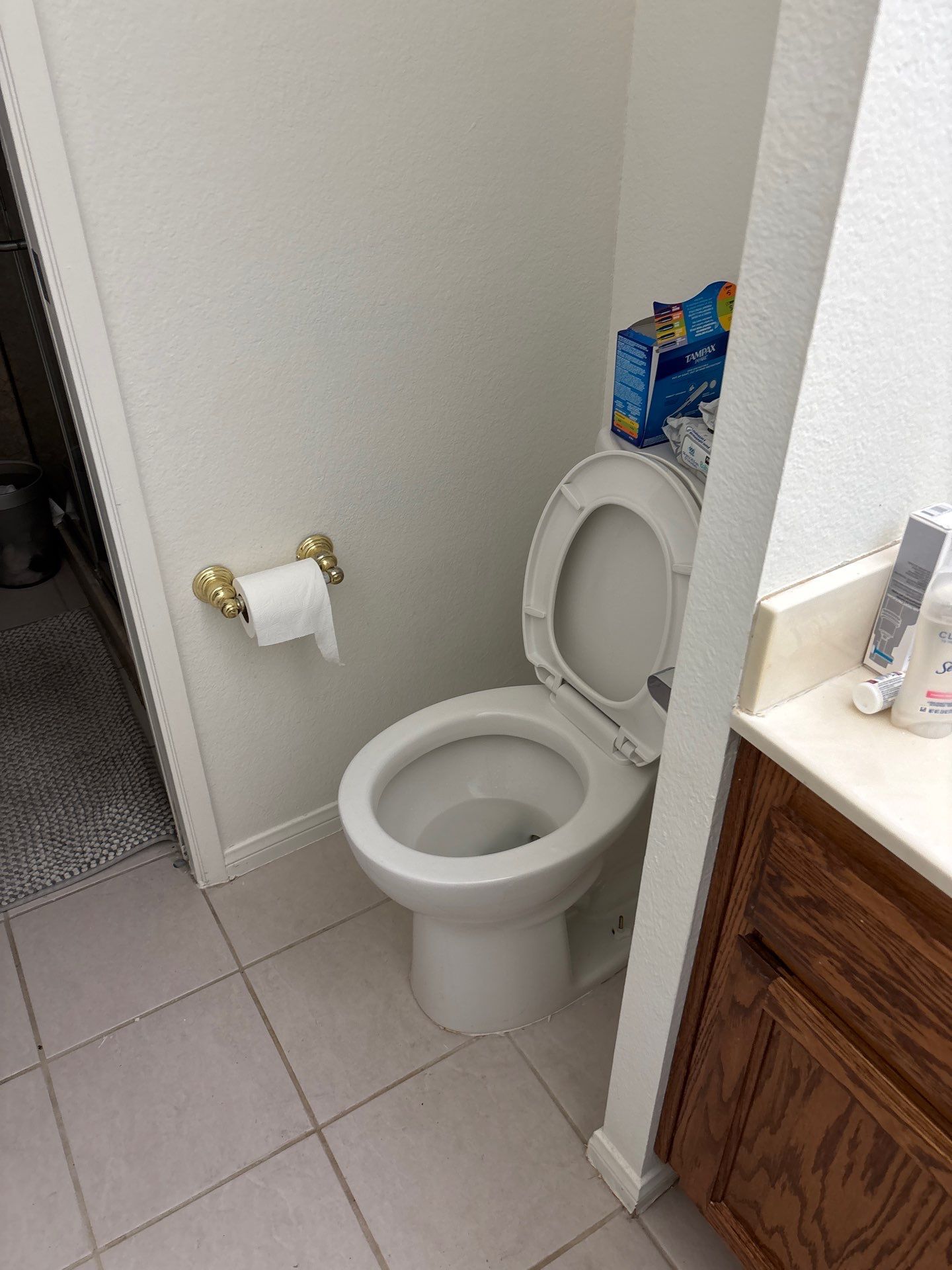 Toilet Seal Installation, Ceiling Pipe Inspection, and Water Faucet Installation by Us Plumbing
