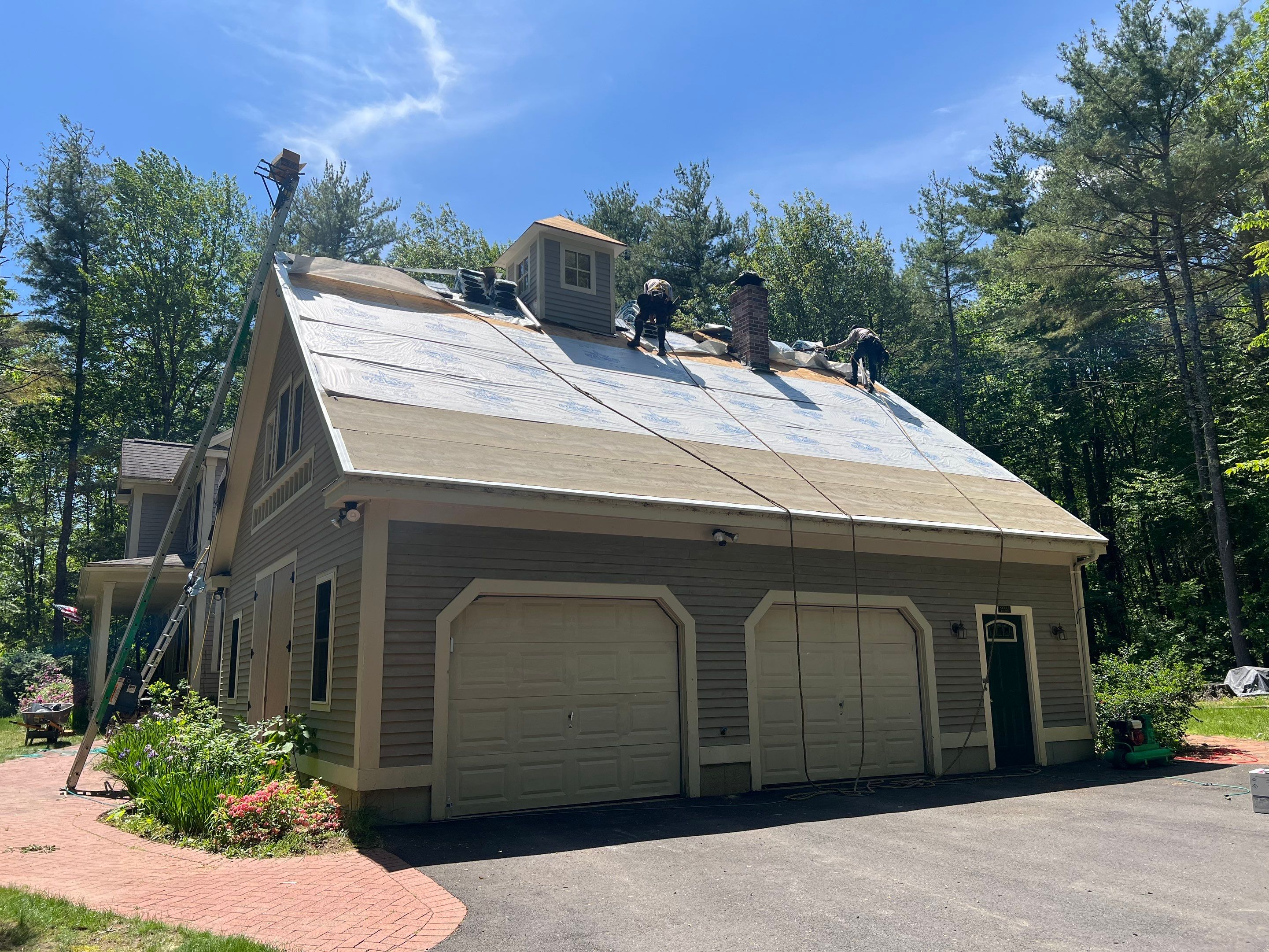 Partial Roof and Partial Fascia Replacement by Tall pine roofing