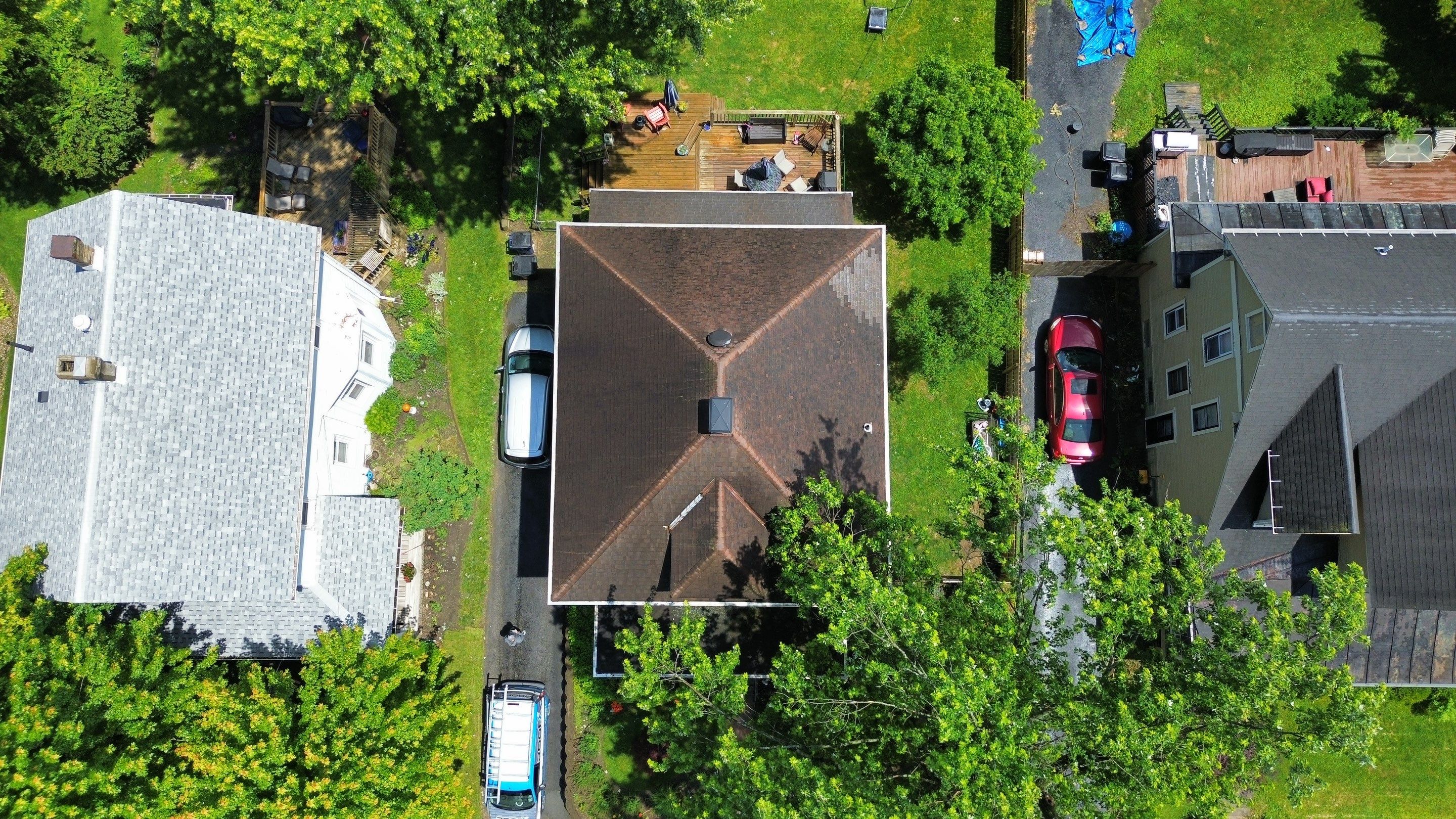 Residential Roofing Installation using Timberline UHDZ Shingles - Appalachian Sky by RoofX 