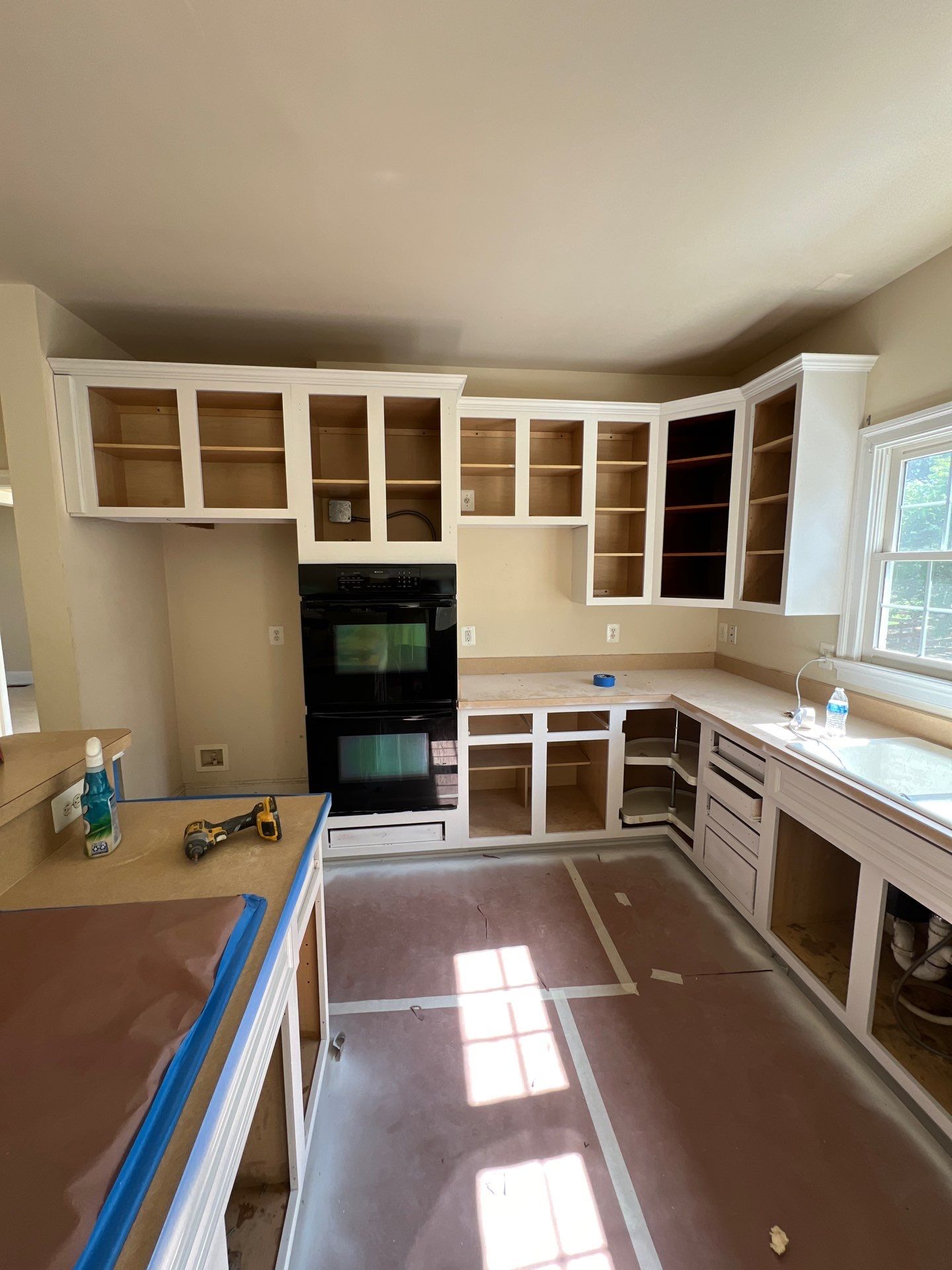 Cabinet & Countertop Refinishing in Bristow VA by Greenspring Construction Services