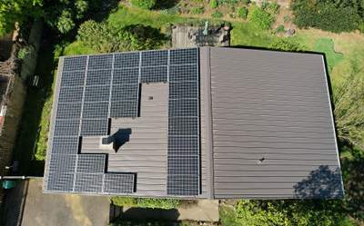 Residential Roofing Installation using Metal