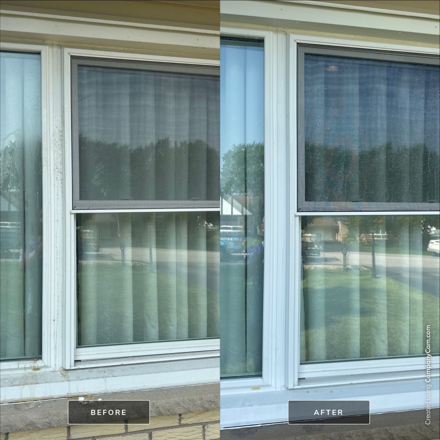 Project in Itasca by Simmons Power & Soft Washing