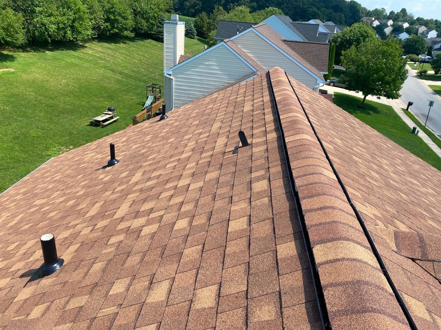 Residential Roofing Installation using CertainTeed Landmark Series Shingles by Roof Right Inc