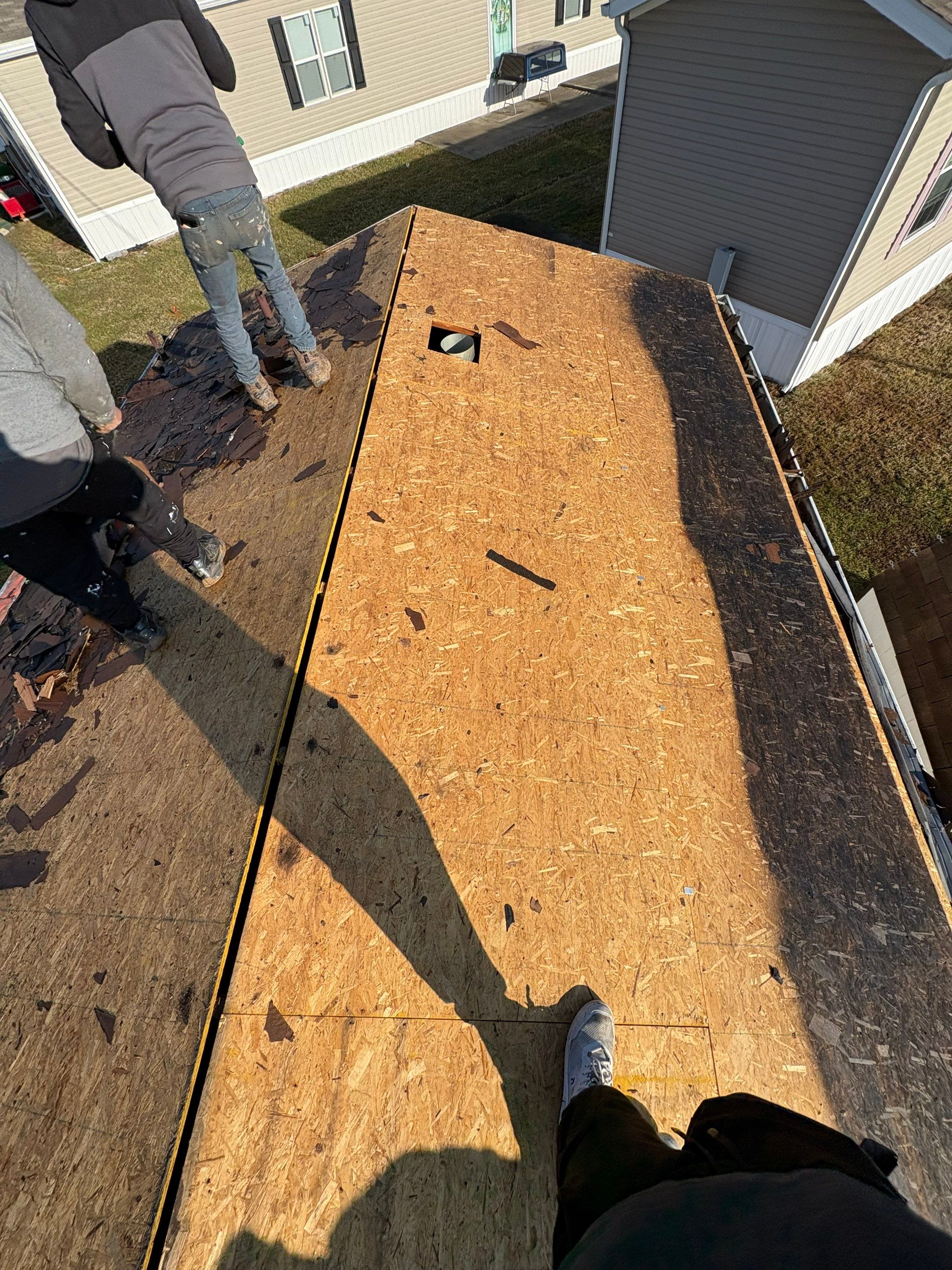 Residential Roofing Installation using GAF Timberline HDZ Barkwood by Rainstoppers Roofing