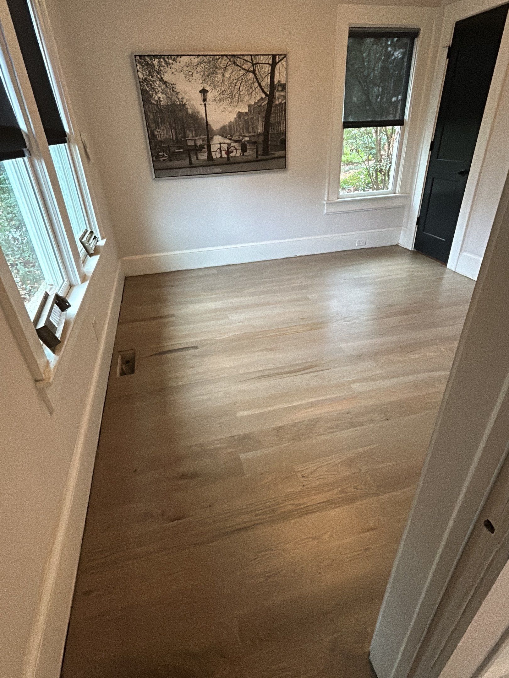 White Oak refinish  by Footprints Floors of East Atlanta