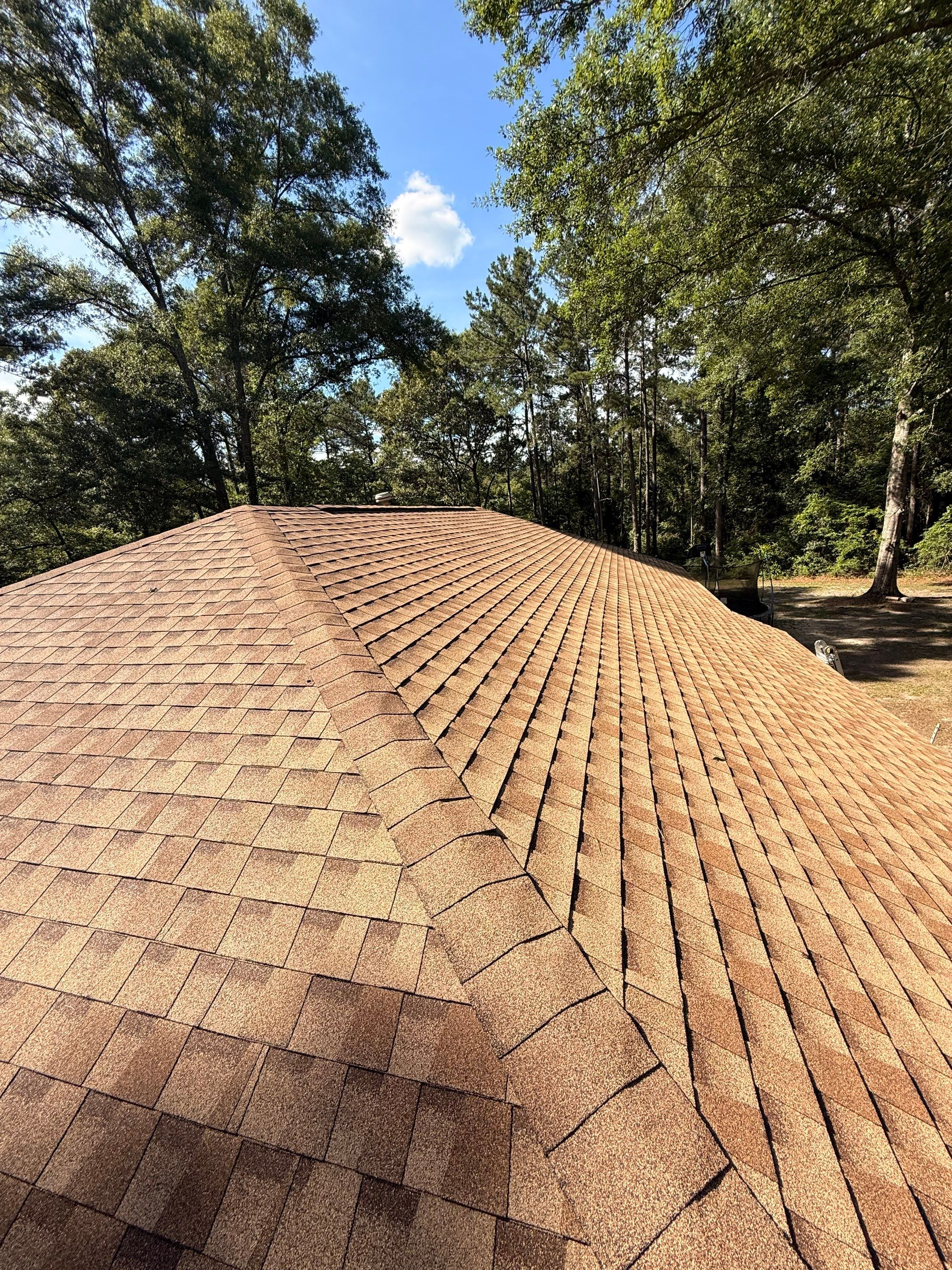 Architectural Shingle Roof Replacement for Poplarville Residential Home by Frontline Roofing
