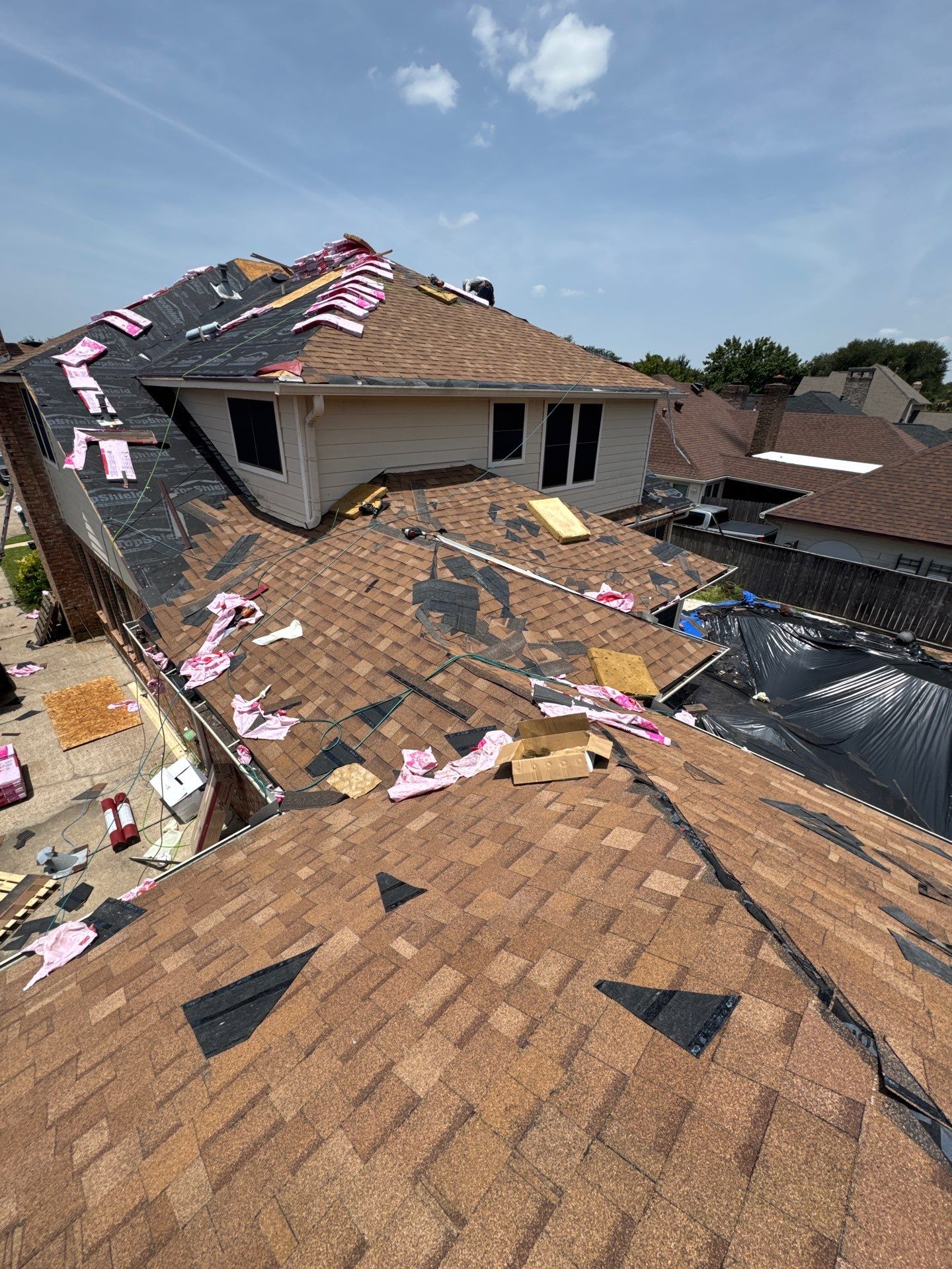Residential Roof Replacement using OWENS CORNING OAKRIDGE by Elite Roofing LLC