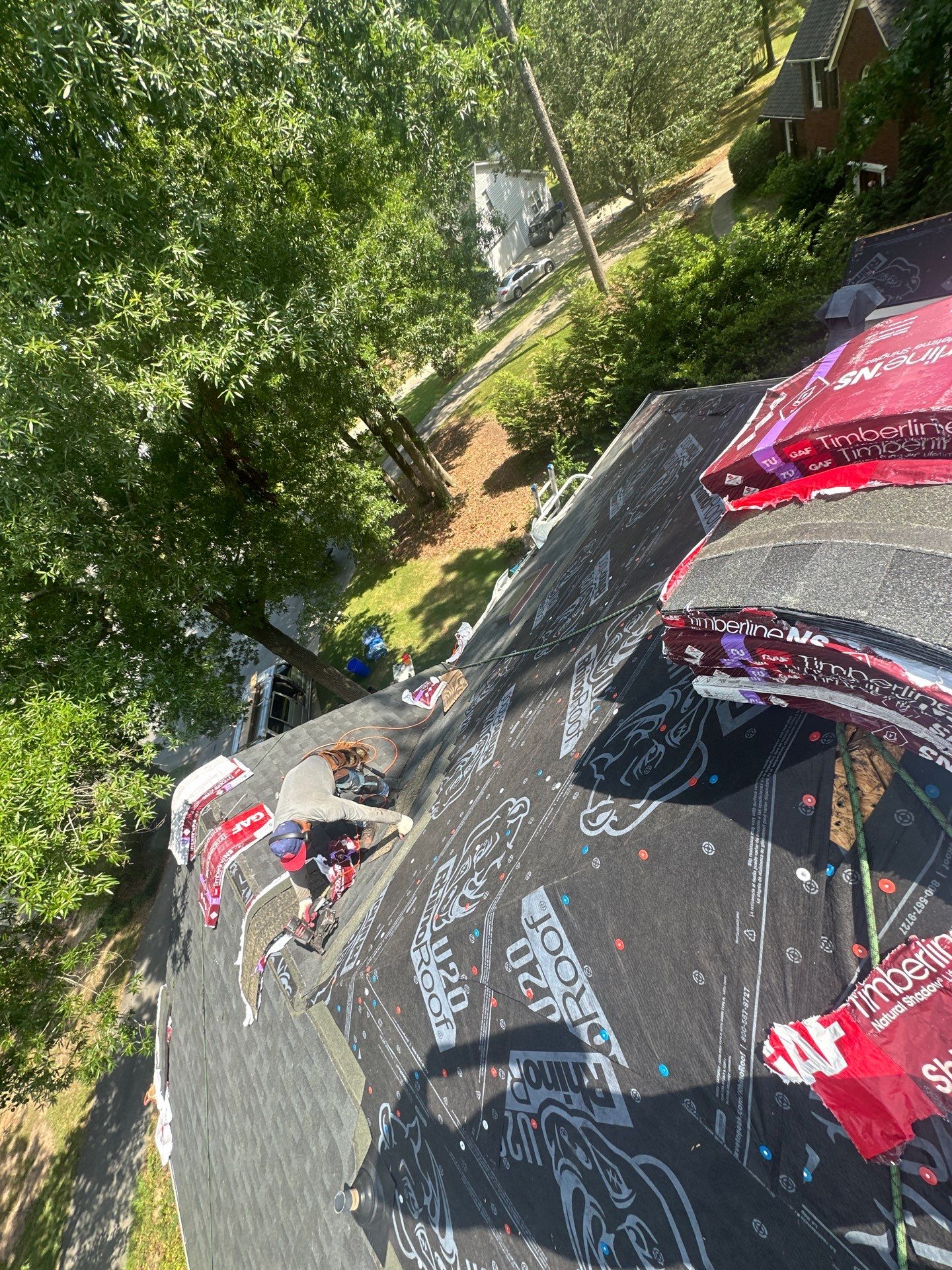 Residential Roof Replacement using GAF NATURAL SHADOW - CHARCOAL  by Elite Roofing LLC
