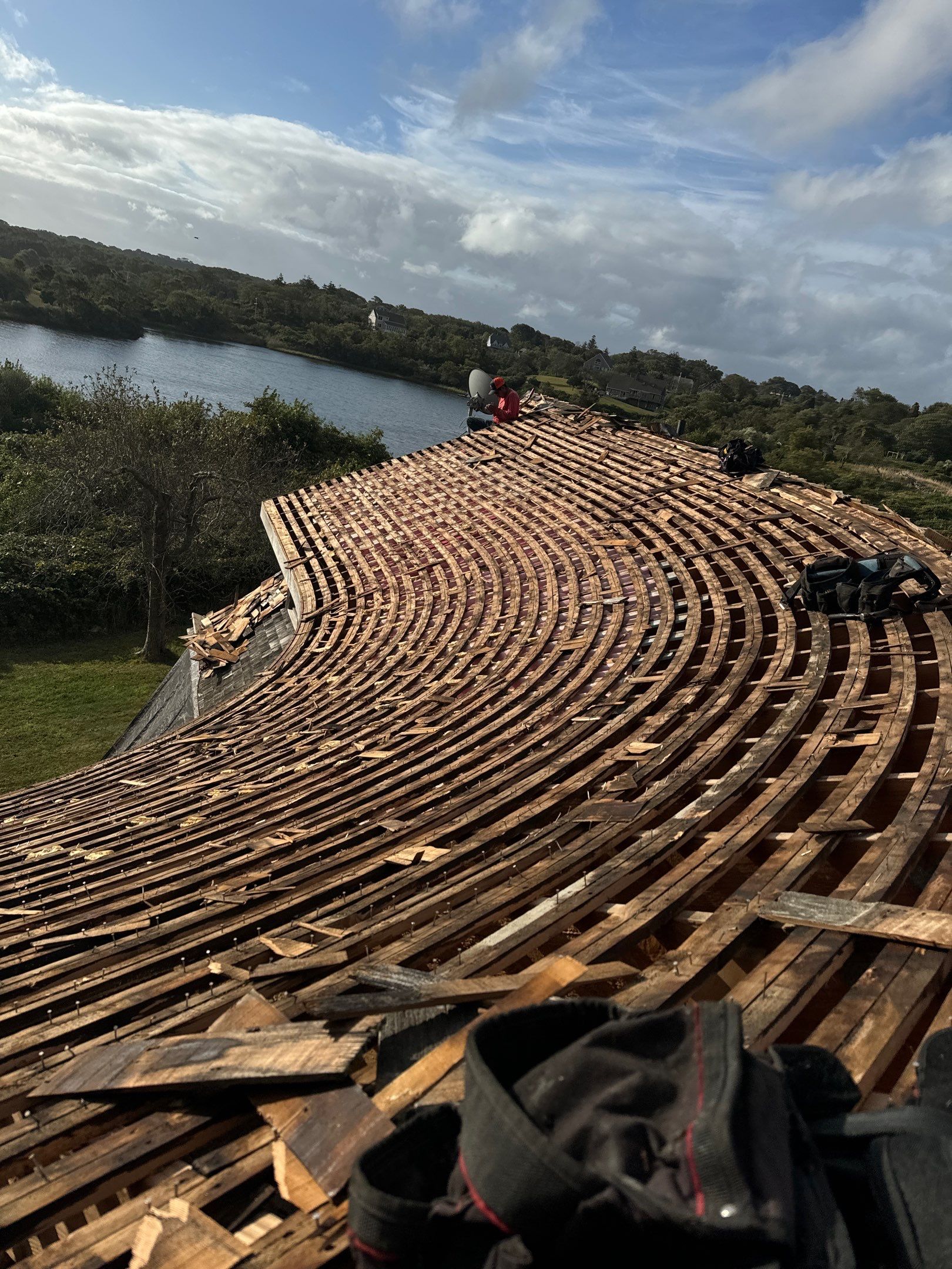Block Island Family Compound - Roof & Trim Project  by Rinaldi Brothers