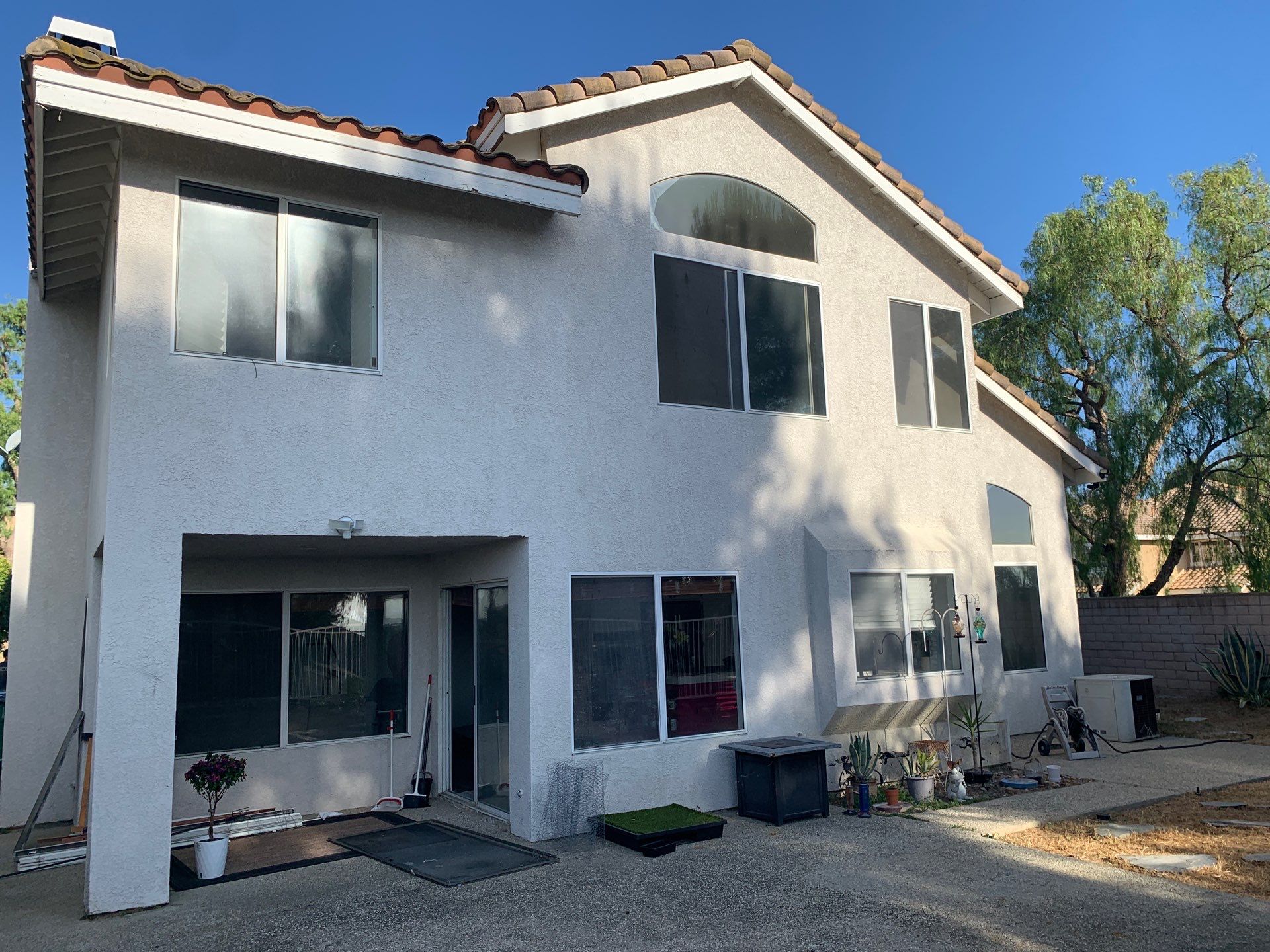 New windows using Milgard vinyl windows by American Window Company