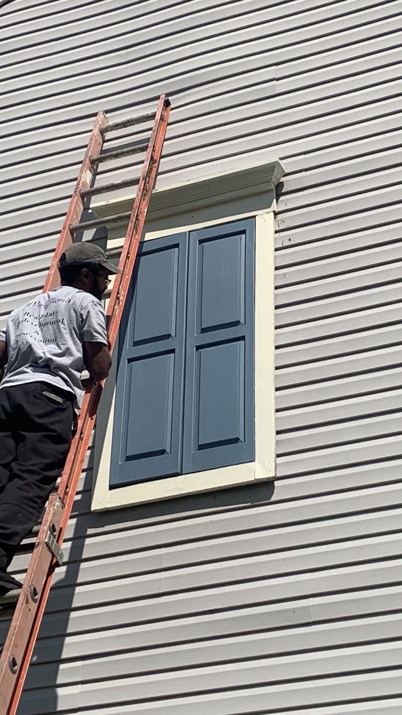 Deck Refinishing using Powerwasher by A1 NERDY HOMES LLC