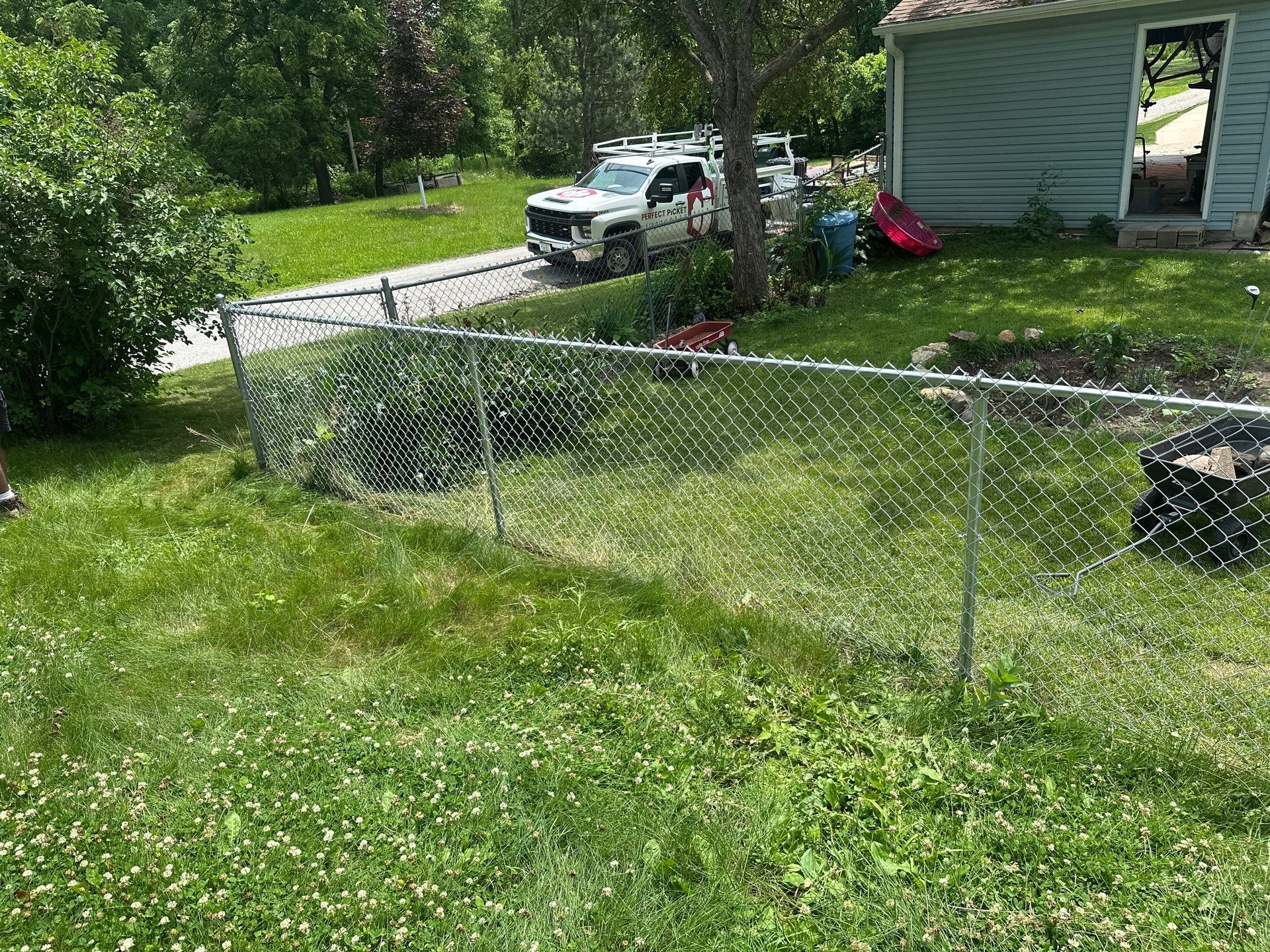 Project in Cedar falls by Perfect Picket Fence and Stain